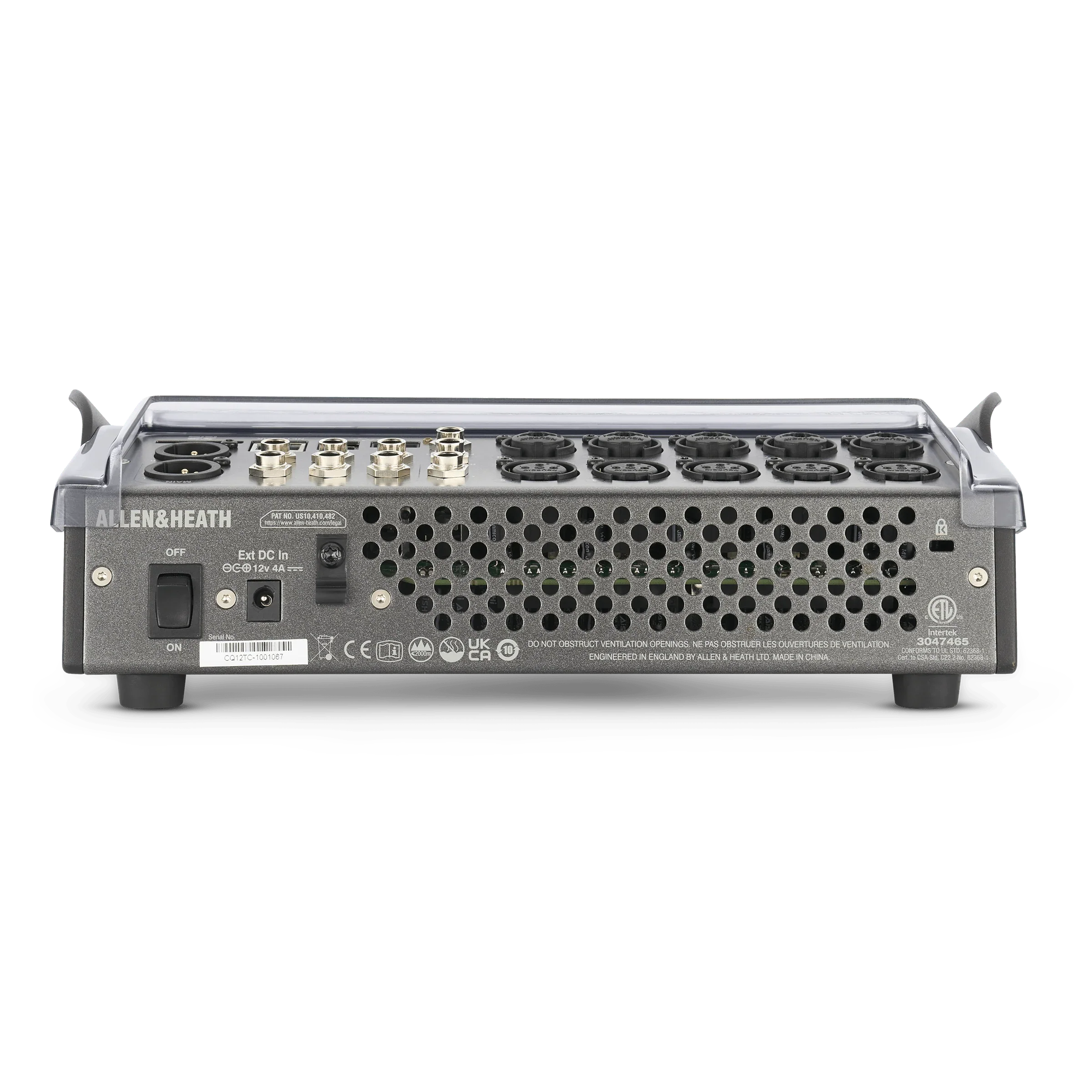Decksaver Allen & Heath CQ-12T Cover - DY Pro Audio