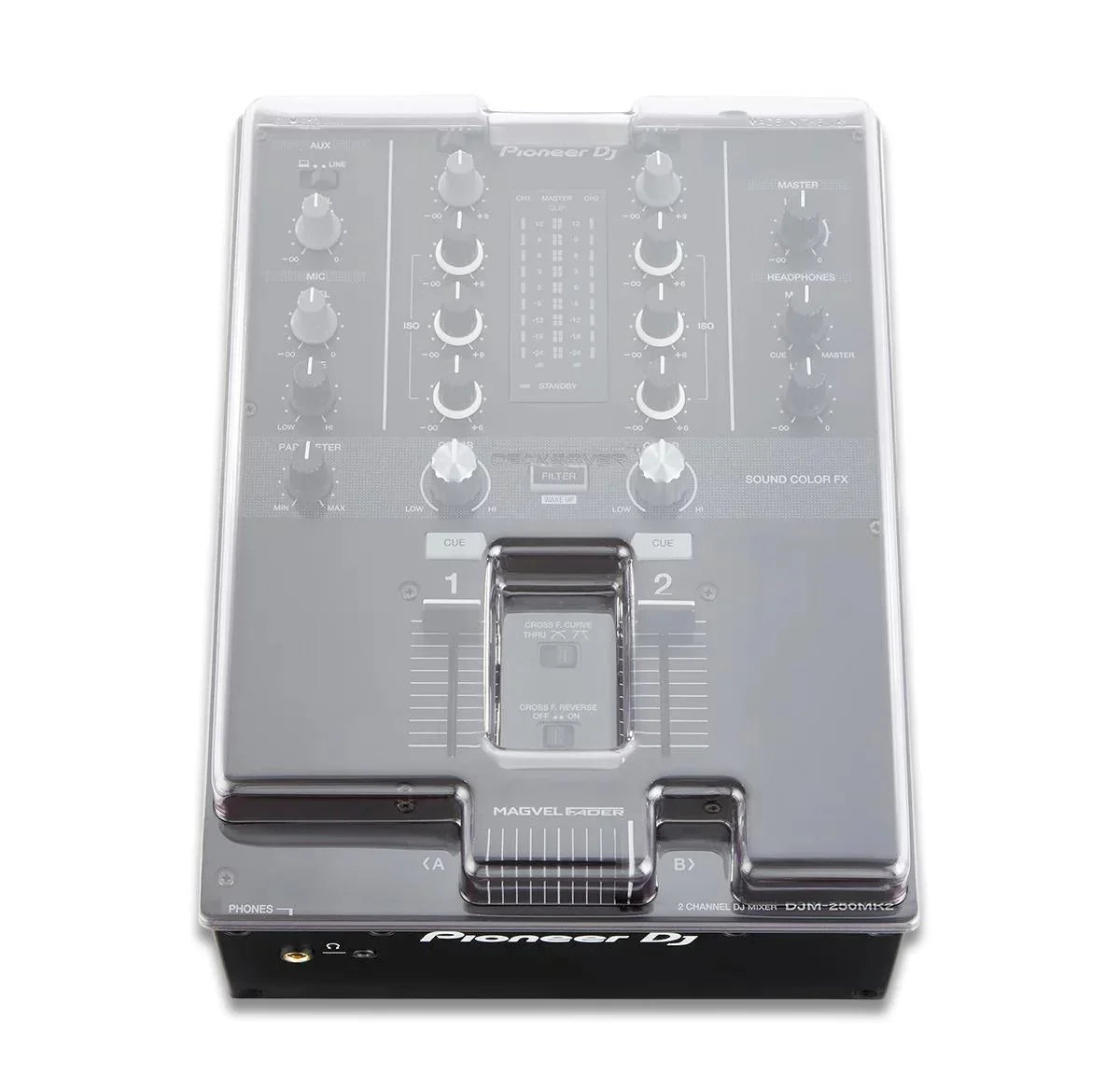 Decksaver Pioneer DJM-250 MK2 & DJM-450 Cover - DY Pro Audio