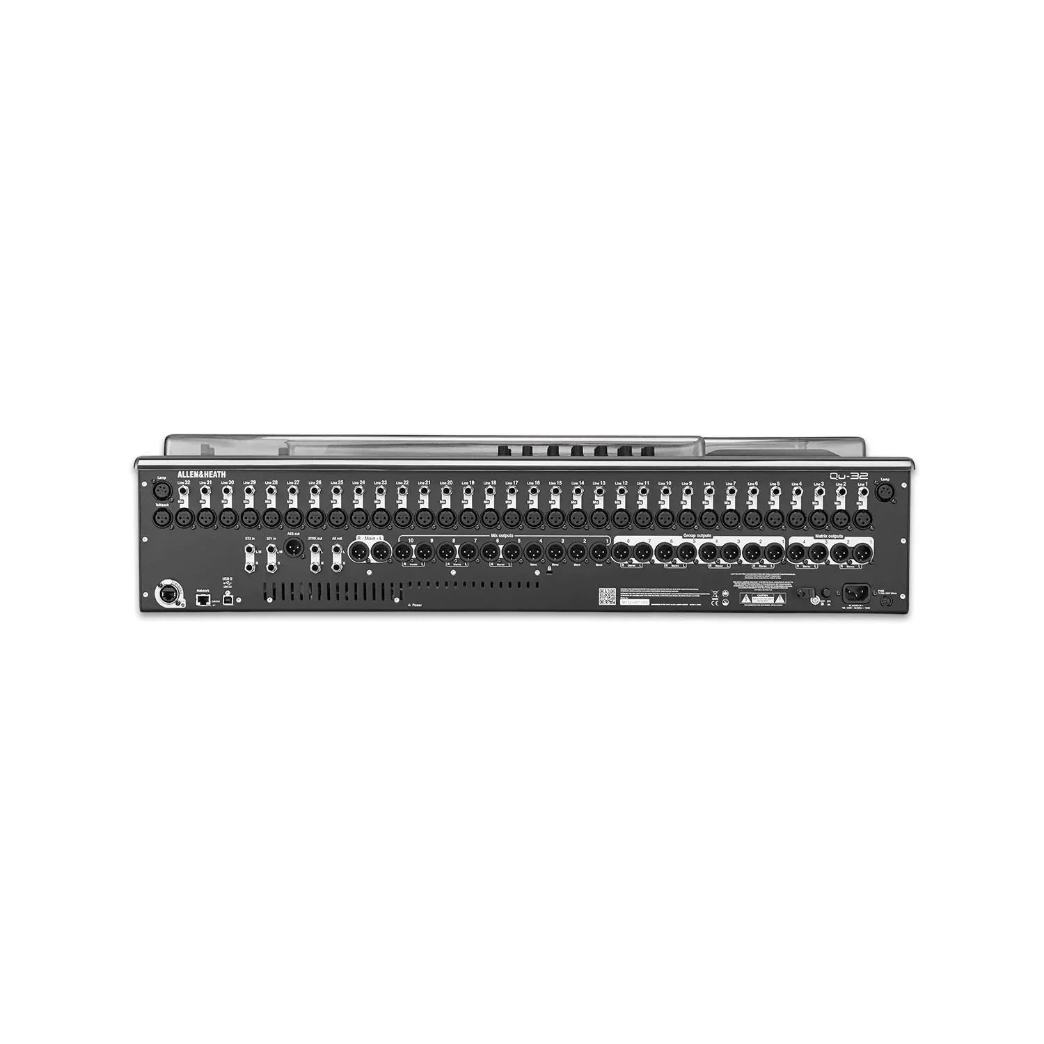 Decksaver Pro Allen & Heath QU32 Cover - DY Pro Audio