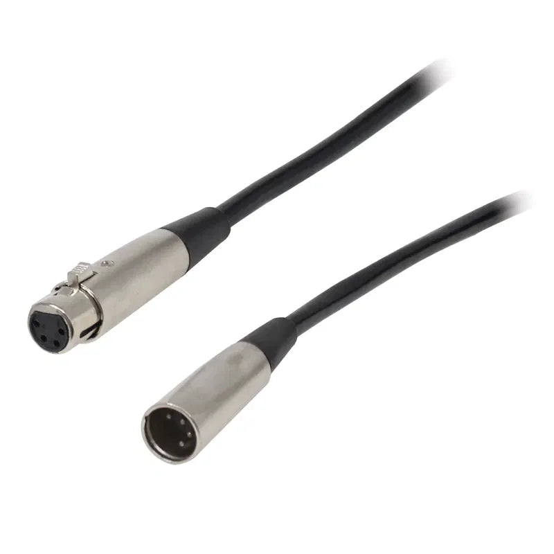 LEDJ 4-Pin Power/Data Extension Cable XLR