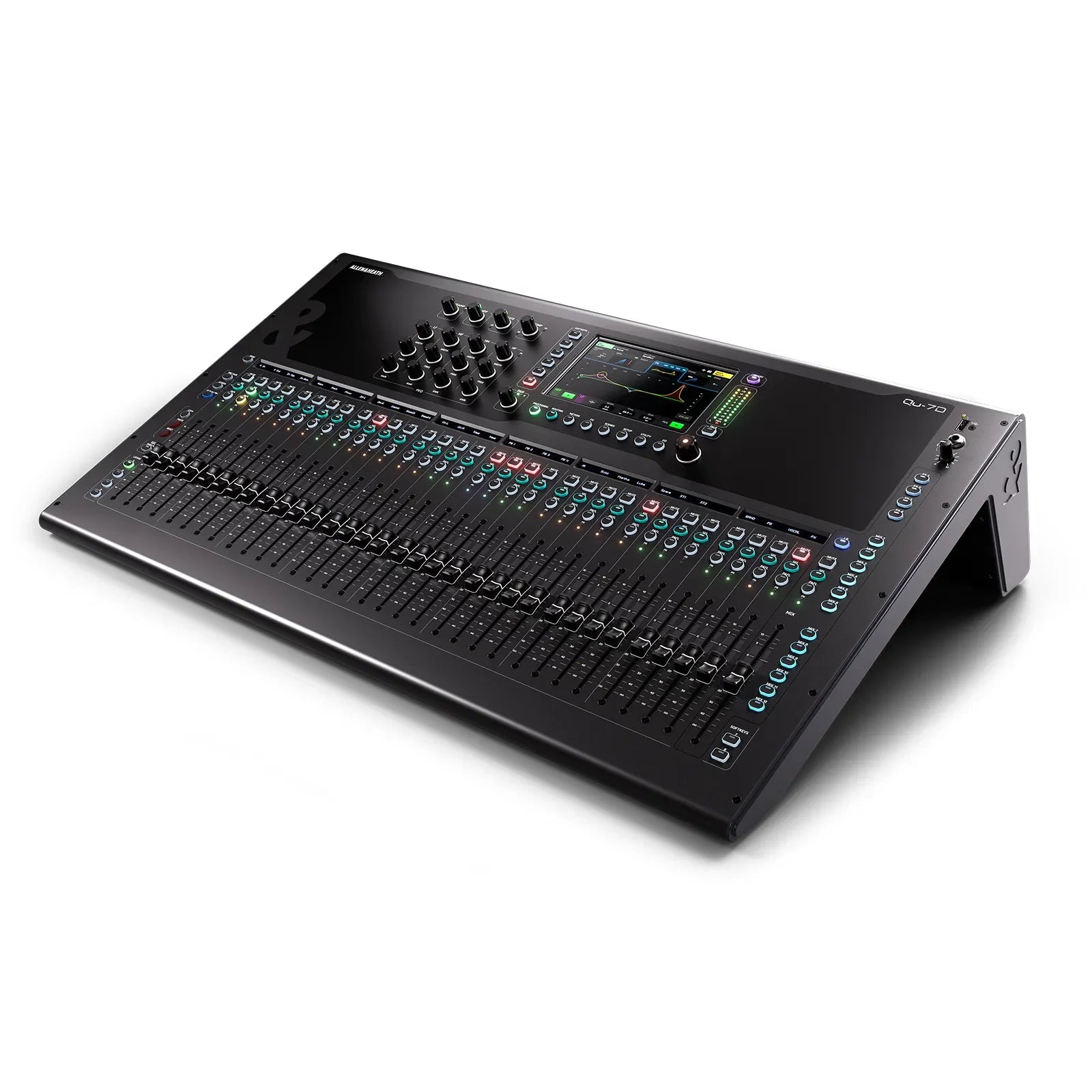 Allen & Heath Qu-7D Digital Mixing Console With 32 Faders and 16x16 Dante
