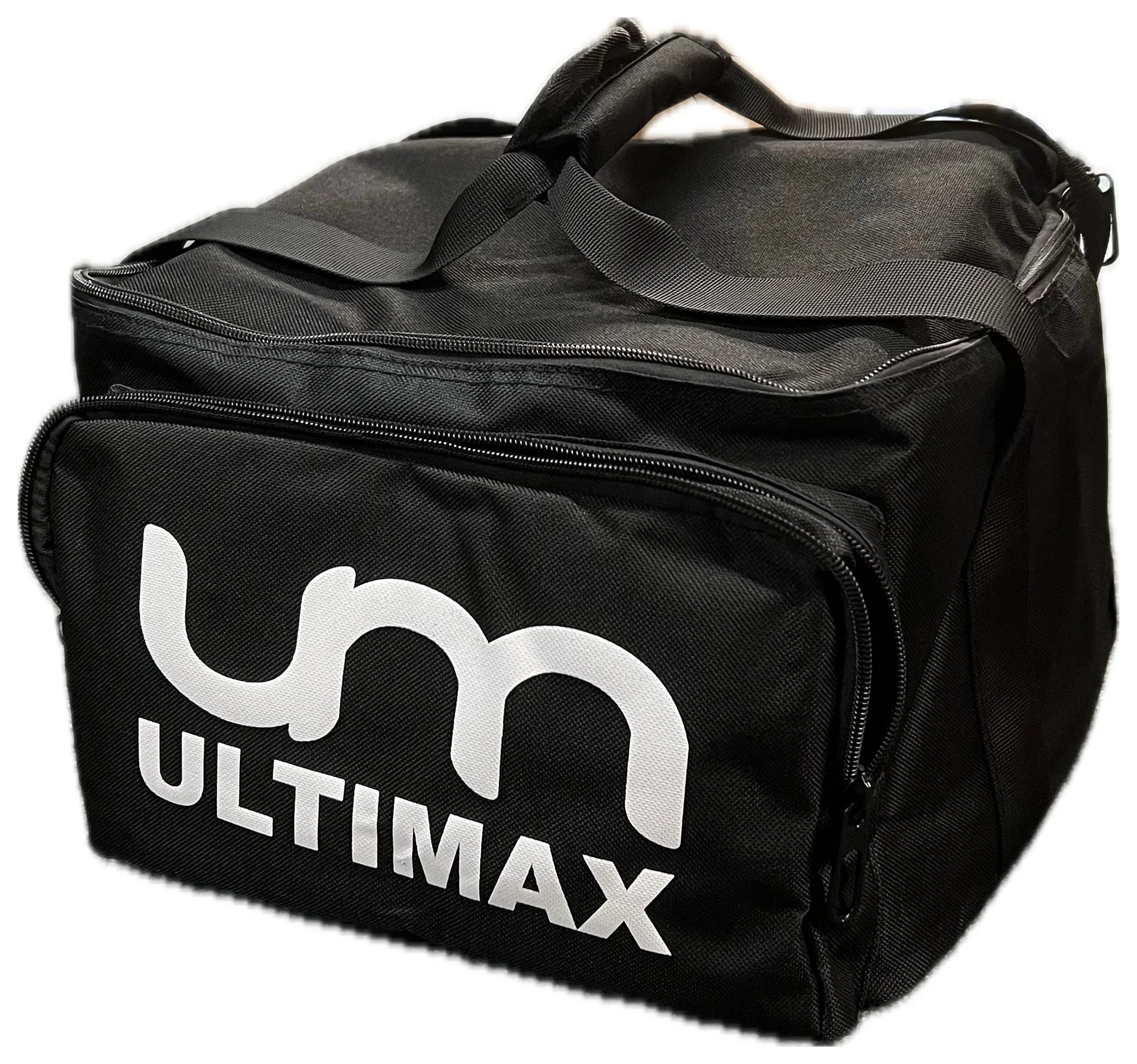 "Ultimax padded carry bag for uplighters with durable handles"