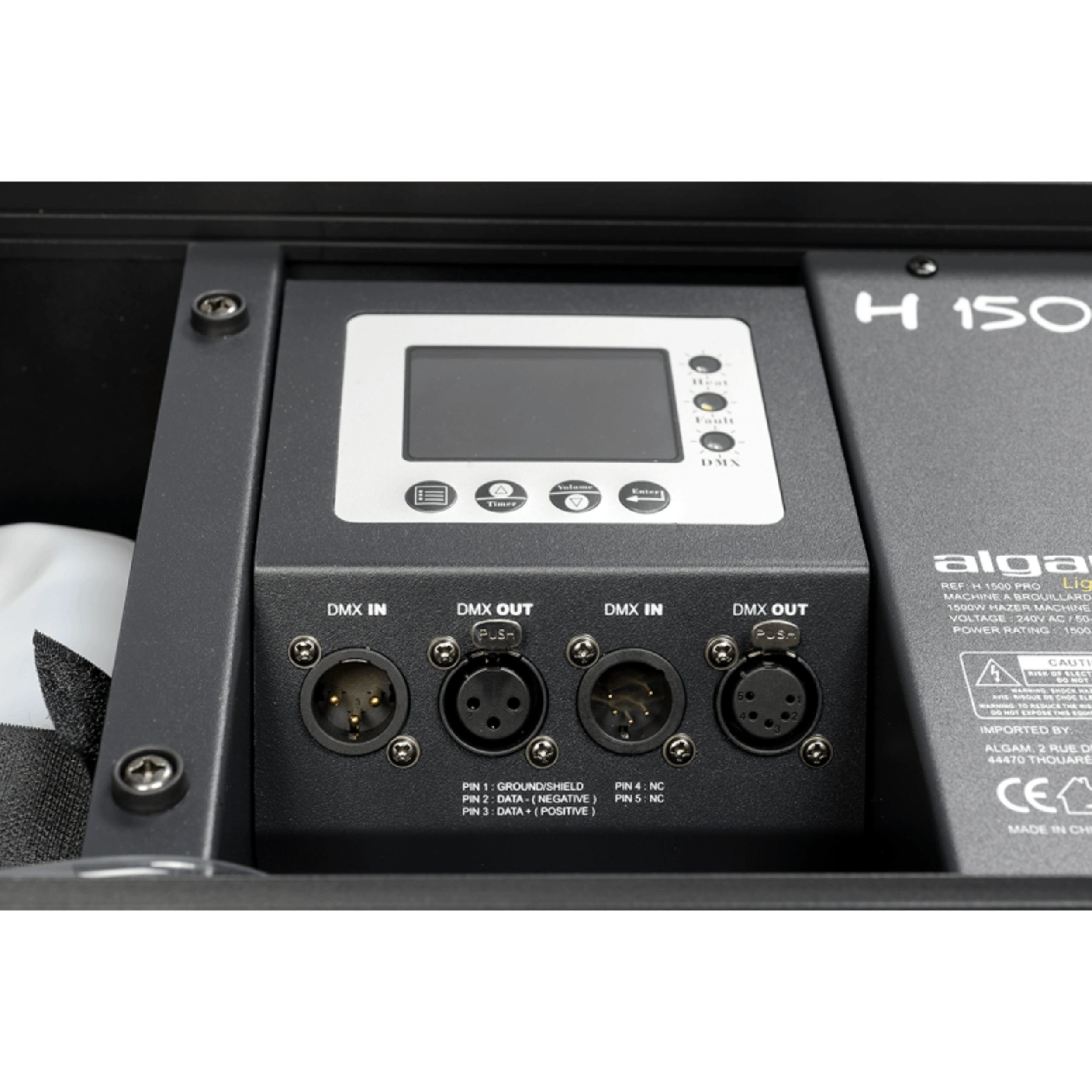 High power 1500W haze machine for stage, club, and event effects