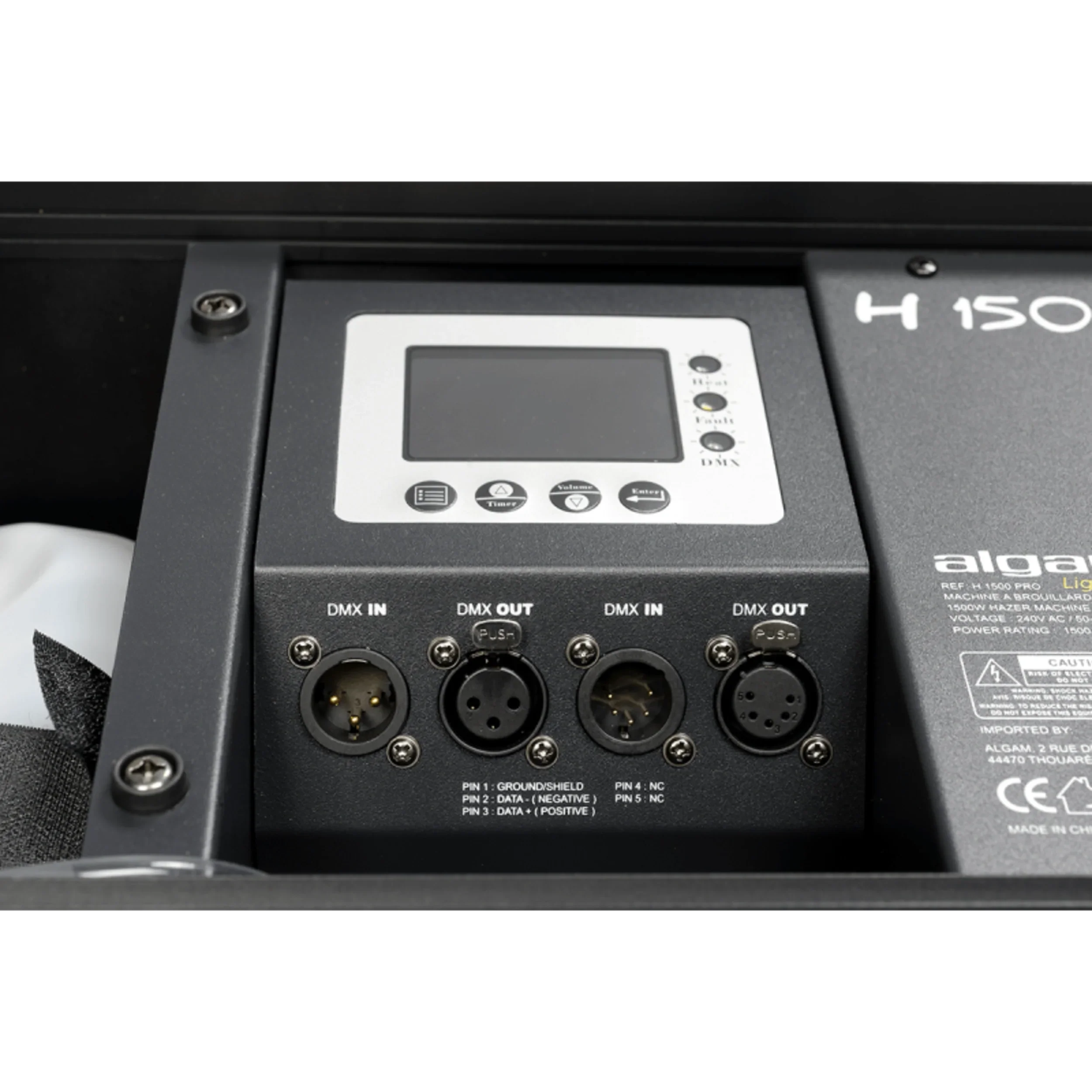 High power 1500W haze machine for stage, club, and event effects
