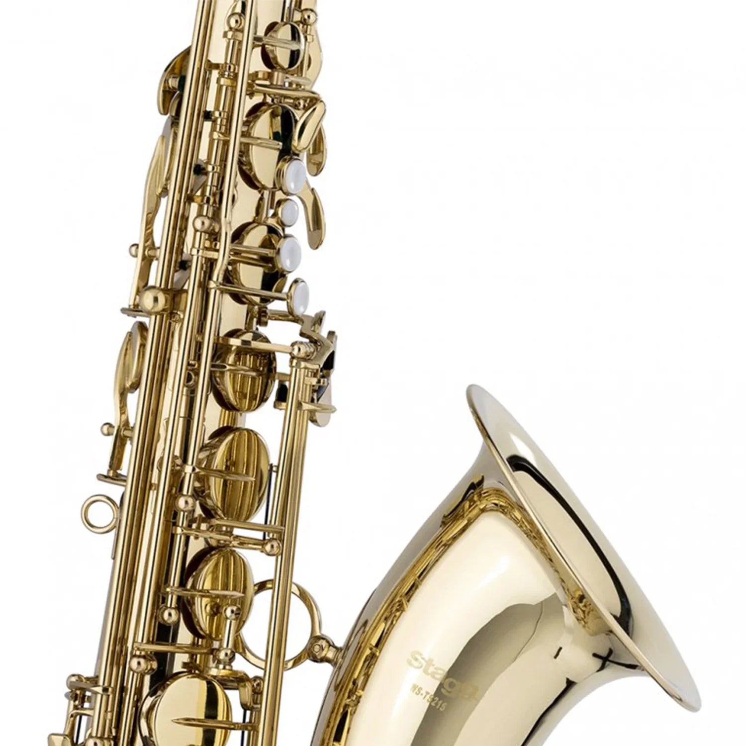 Stagg WS-TS215S Bb Tenor Saxophone with soft case