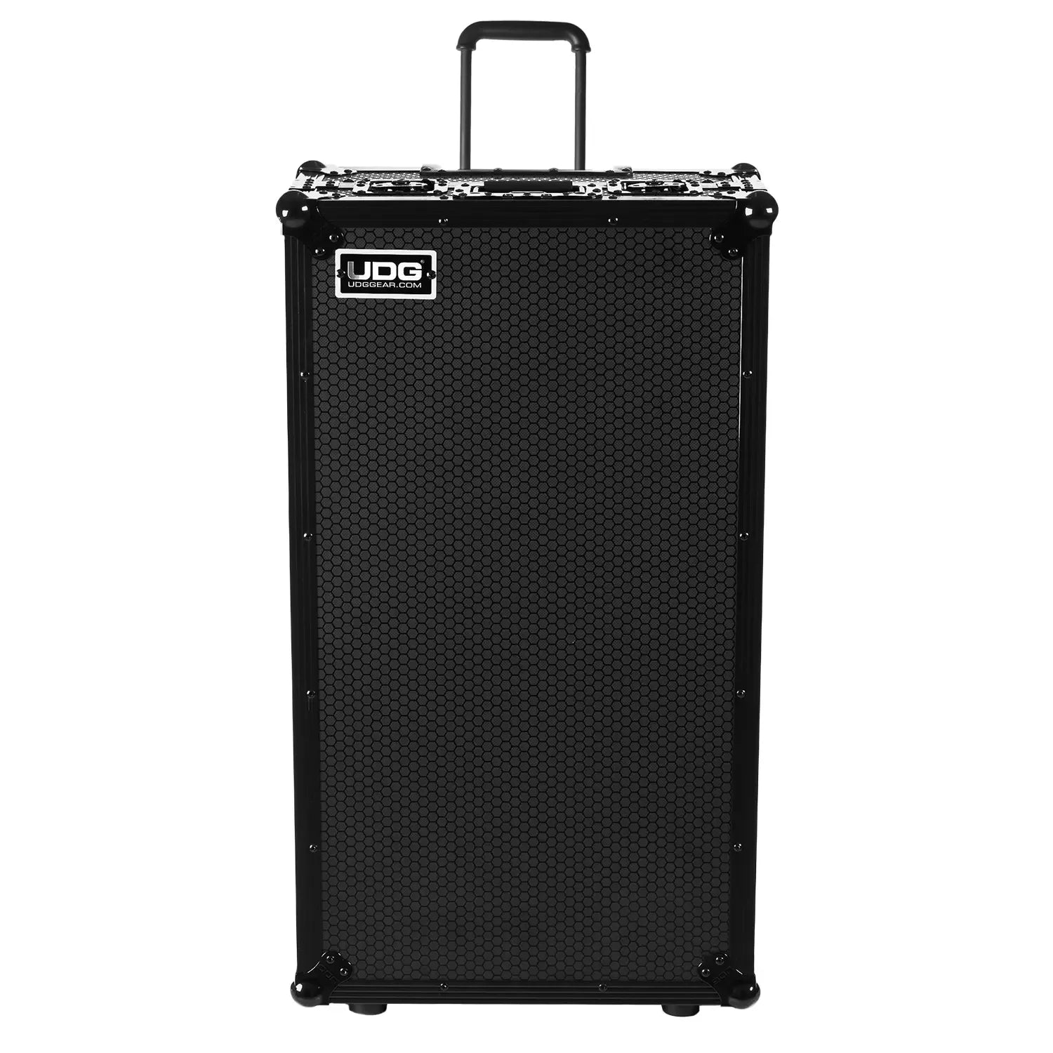 UDG FlightCase Scratch (Turntable Battle/PLX-CRSS12 & 10"/12" Mixer) Black Plus (Laptop, Trolley & Wheels)