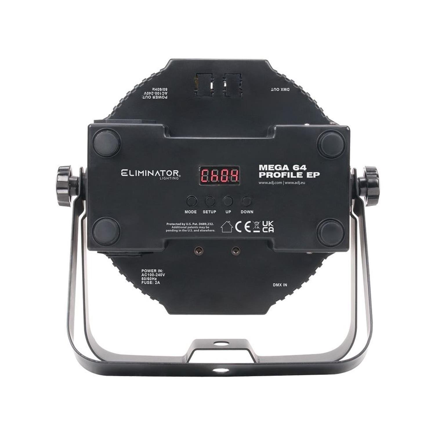 Eliminator Mega 64 Profile EP 12 x 4w LED Par Can - DY Pro Audio