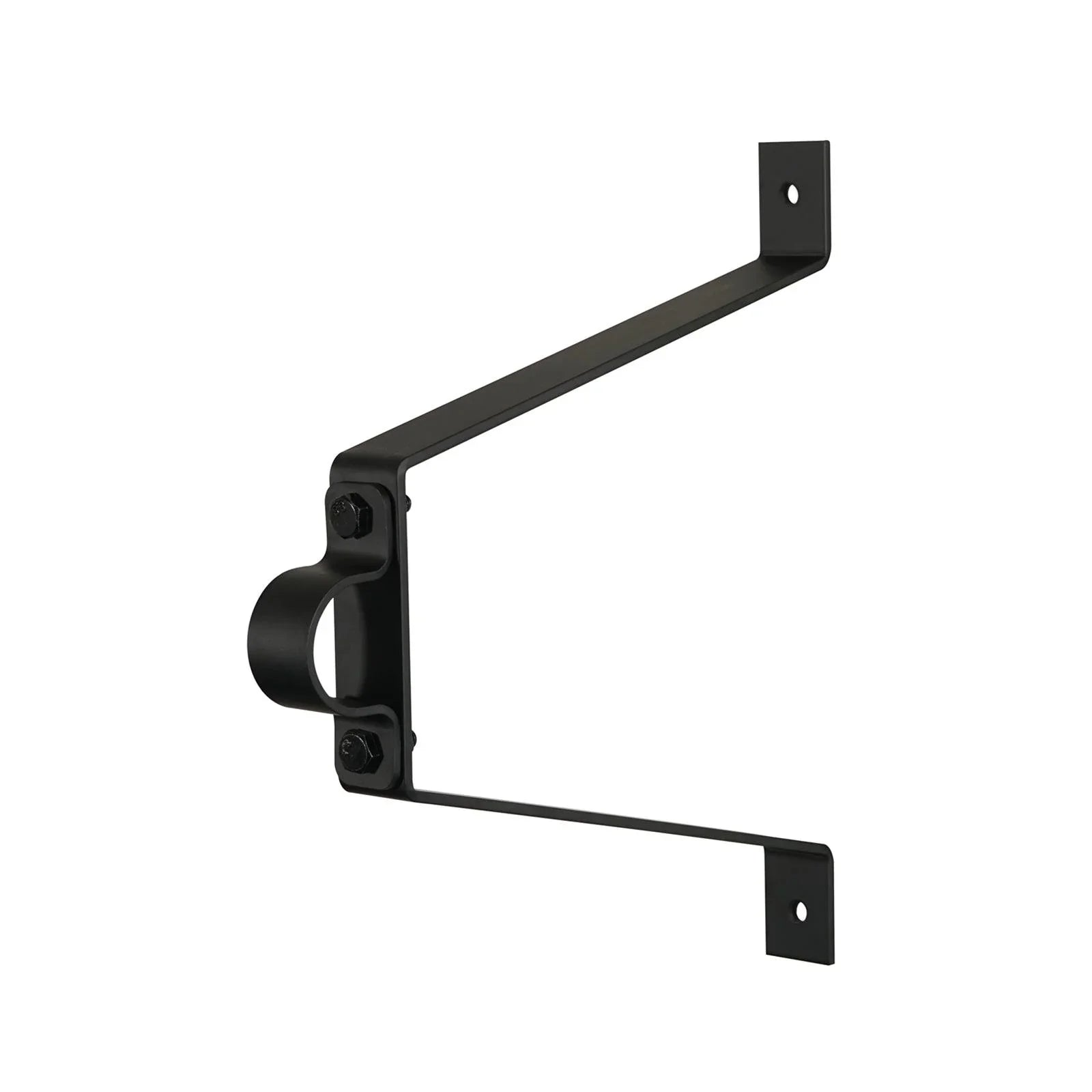 elumen8 300mm Black Pipe to Wall Brackets - DY Pro Audio