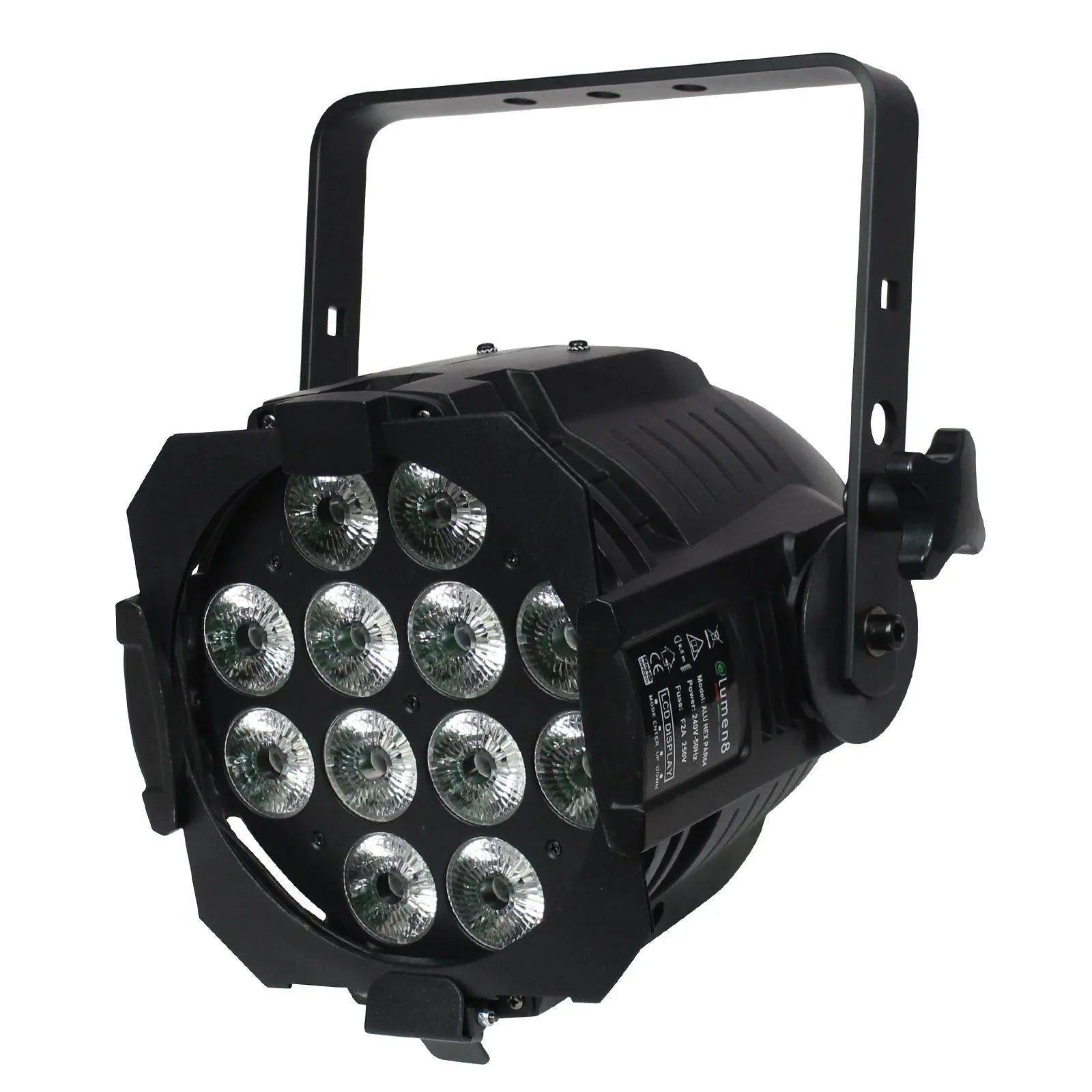 elumen8 Alu HEX Par 64 (12 x 12W 6-in-1 RGBWAUV) Par Can - DY Pro Audio