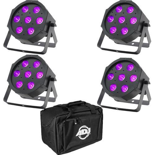 Equinox 4x MaxiPar Quad Par Can with Bag Bundle - DY Pro Audio