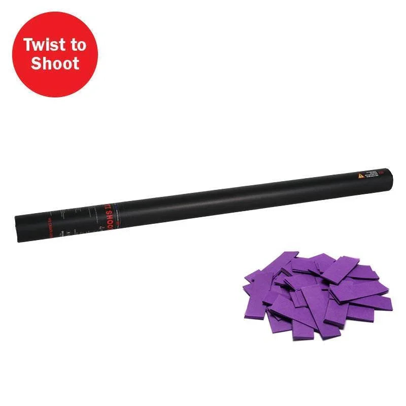 Equinox 80cm Purple Handheld Confetti Cannon - DY Pro Audio