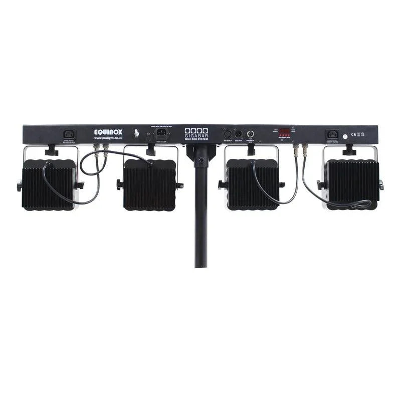 Equinox Gigabar MKII 4 x 30W RGB COB Bar System - DY Pro Audio