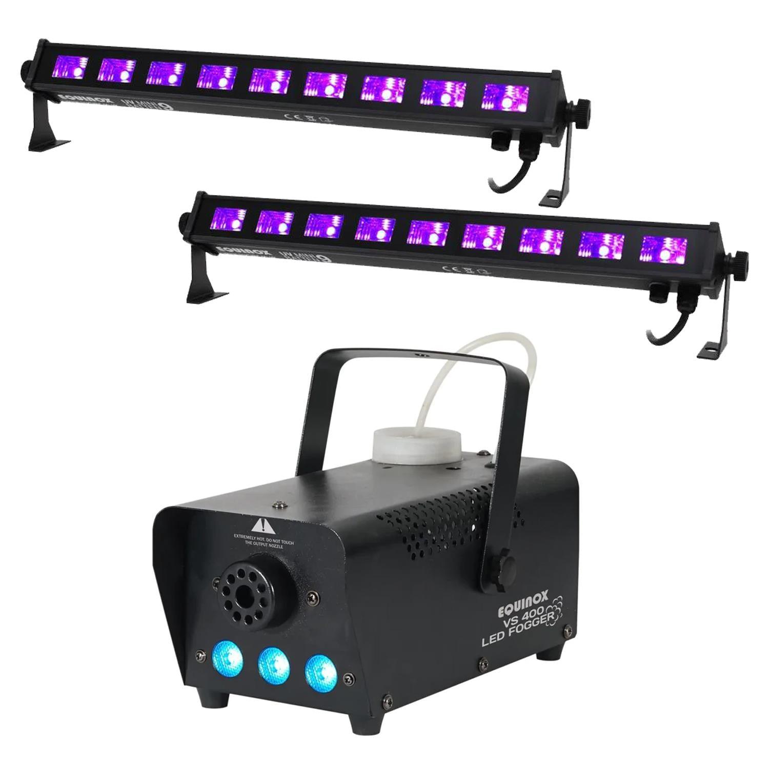 Equinox VS400 & UV Power Batten Halloween Bundle 1 - DY Pro Audio