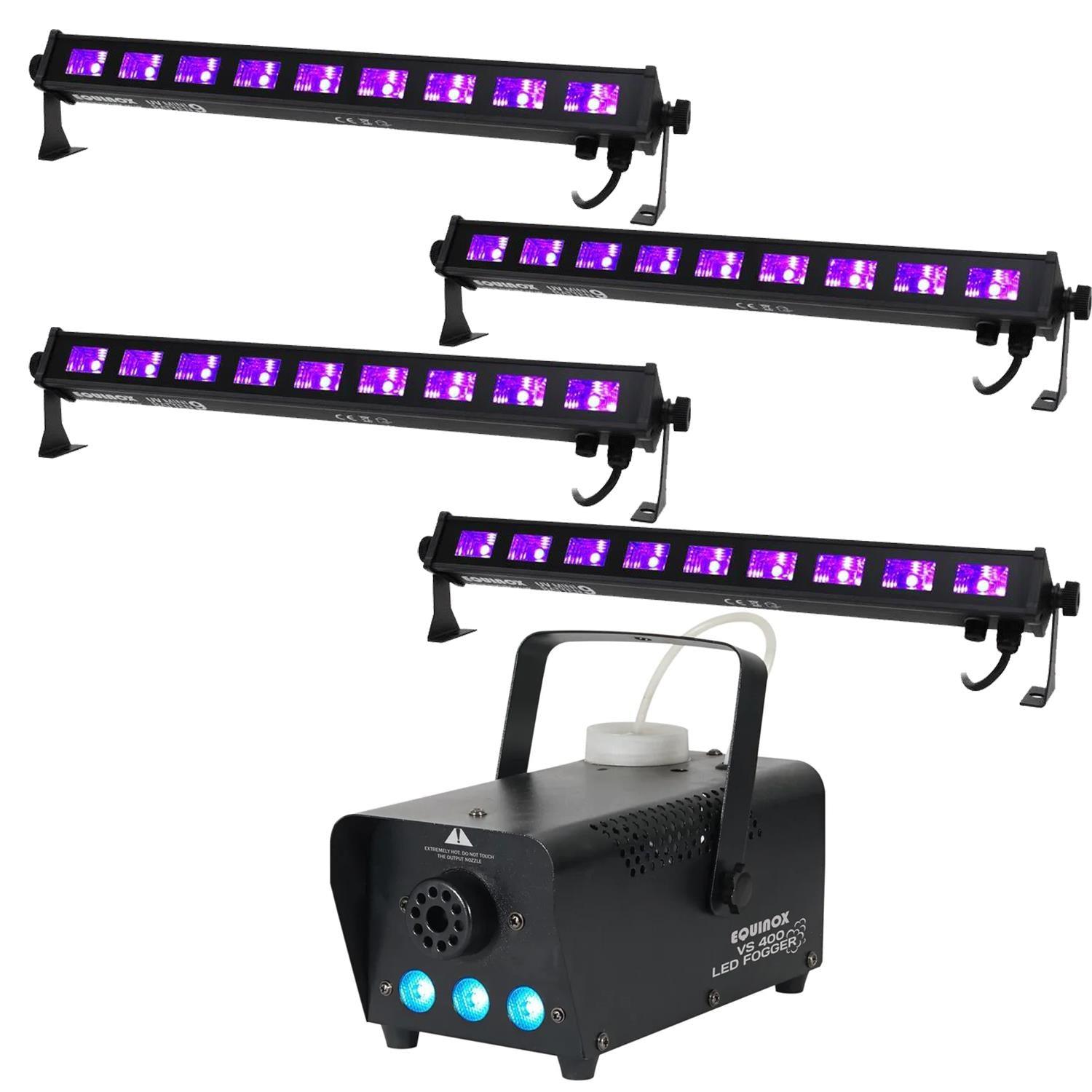 Equinox VS400 & UV Power Batten Halloween Bundle 2 - DY Pro Audio