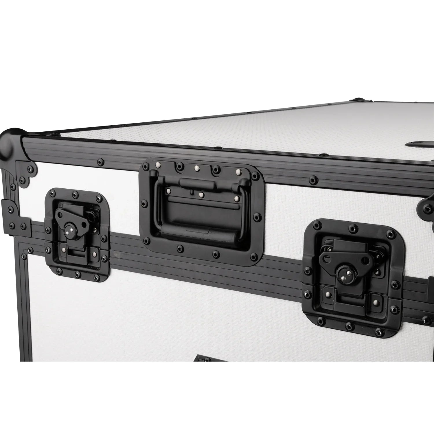 Showgear Portable Z-Style Table Hybrid Flight Case DJ Booth White