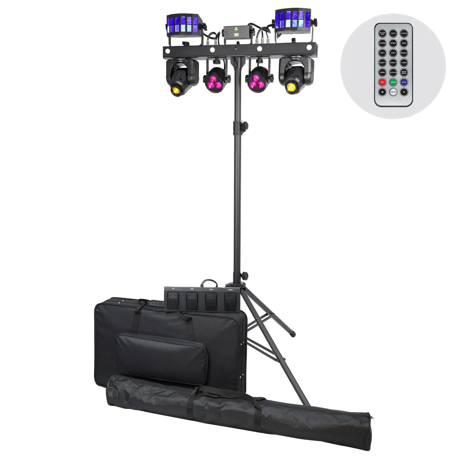 2 x Equinox Gigabar FX1 5-in-1 LED Light Bar System with Bags
