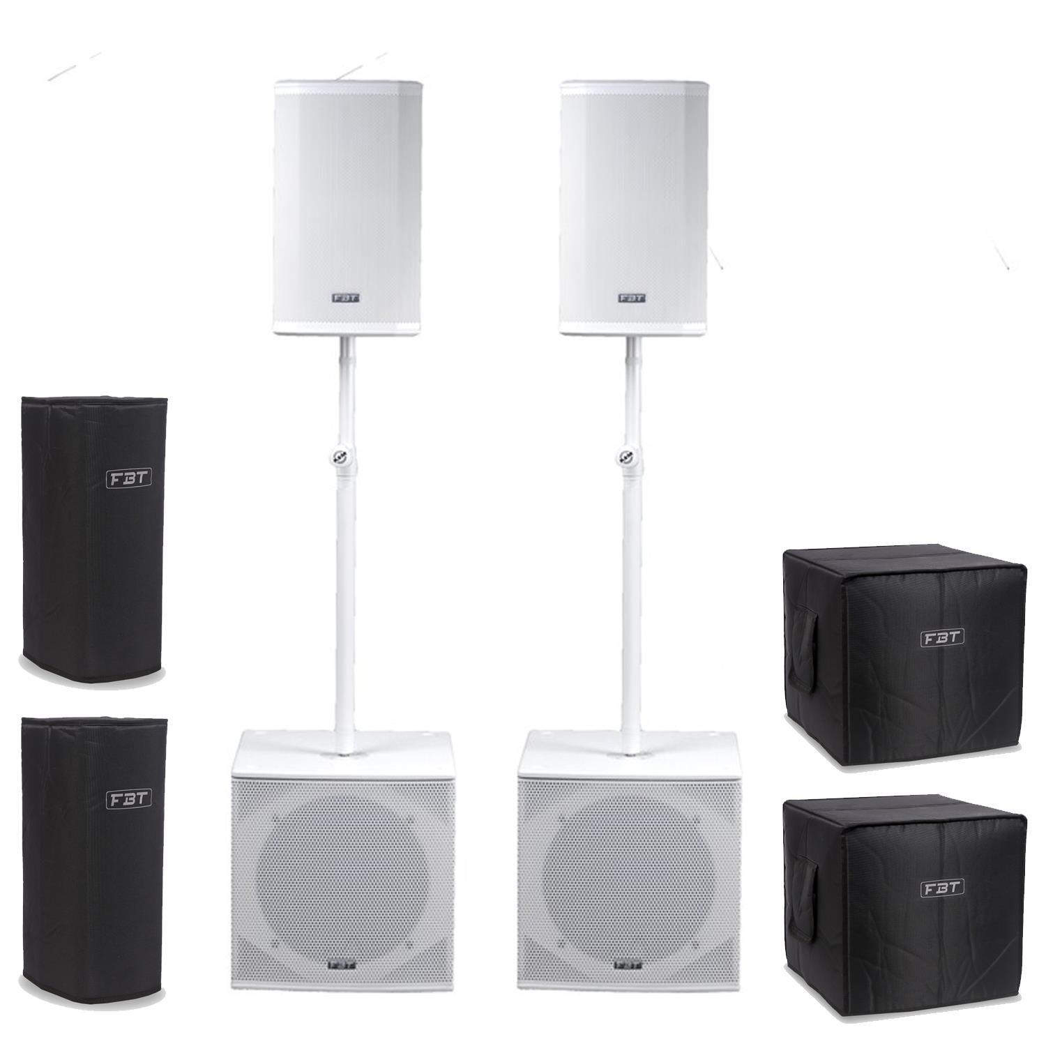 FBT VN1000 Active PA System Package White - DY Pro Audio