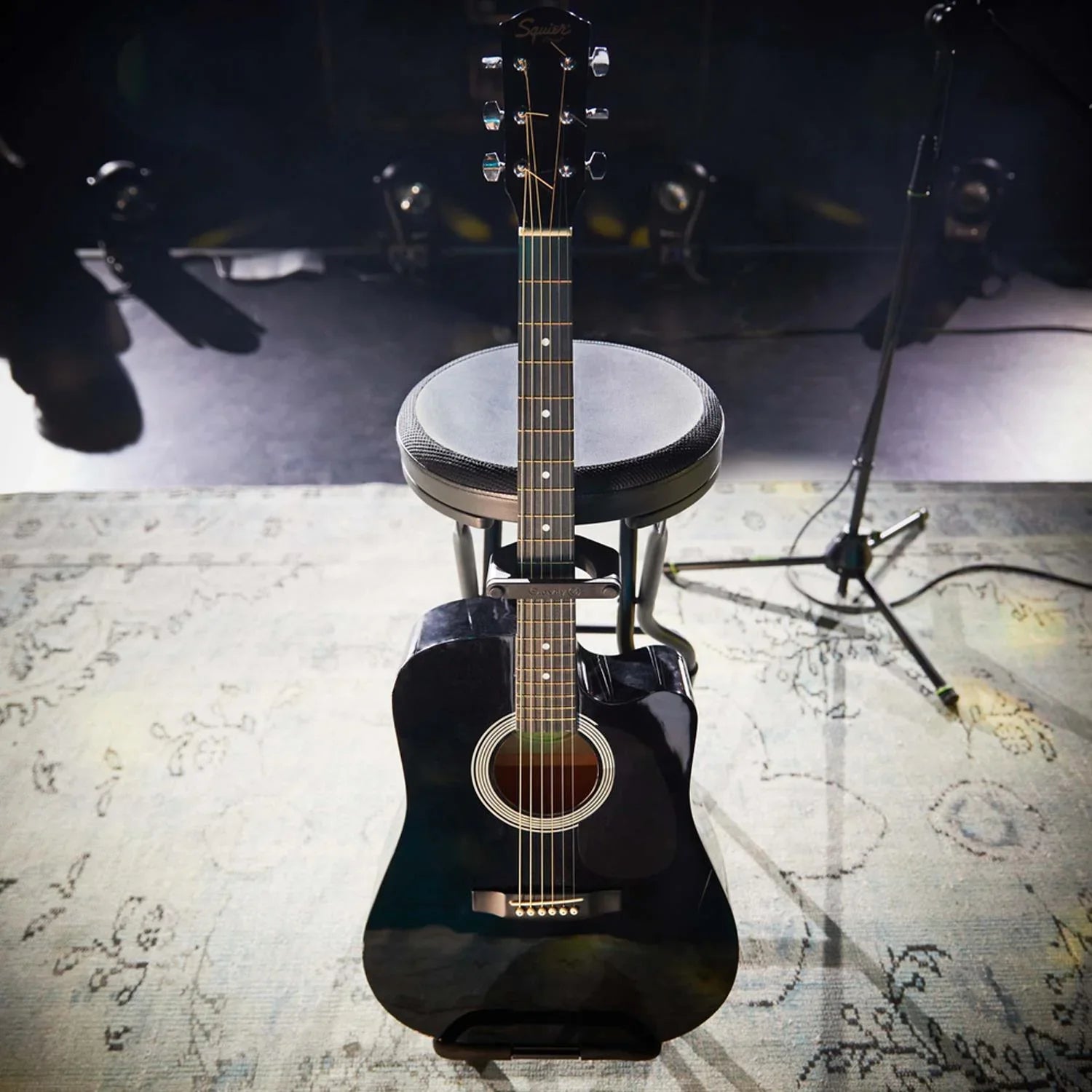 Gravity FG SEAT 1 Musician Seat with Guitar Stand - DY Pro Audio