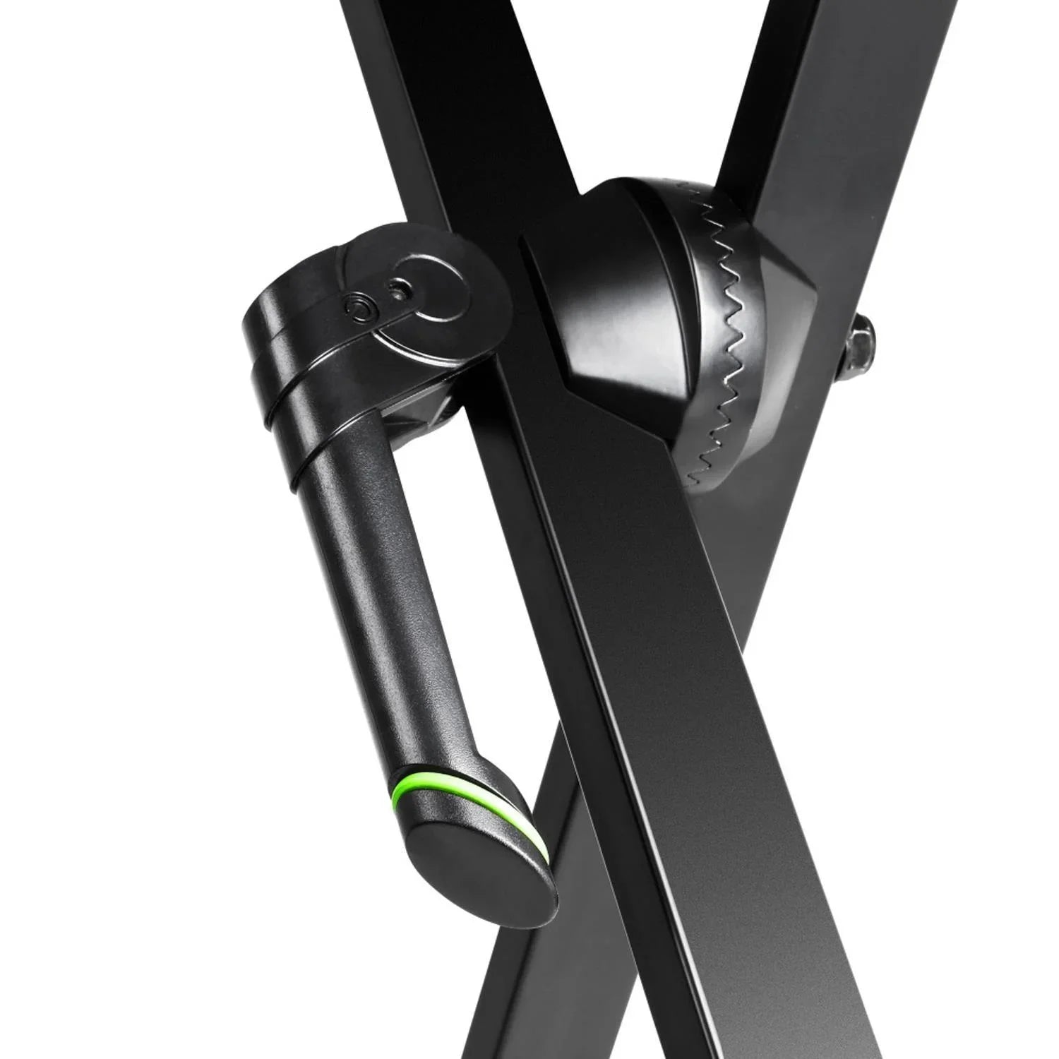 Gravity KSX 2 Keyboard Stand X-Form, Double, Black - DY Pro Audio