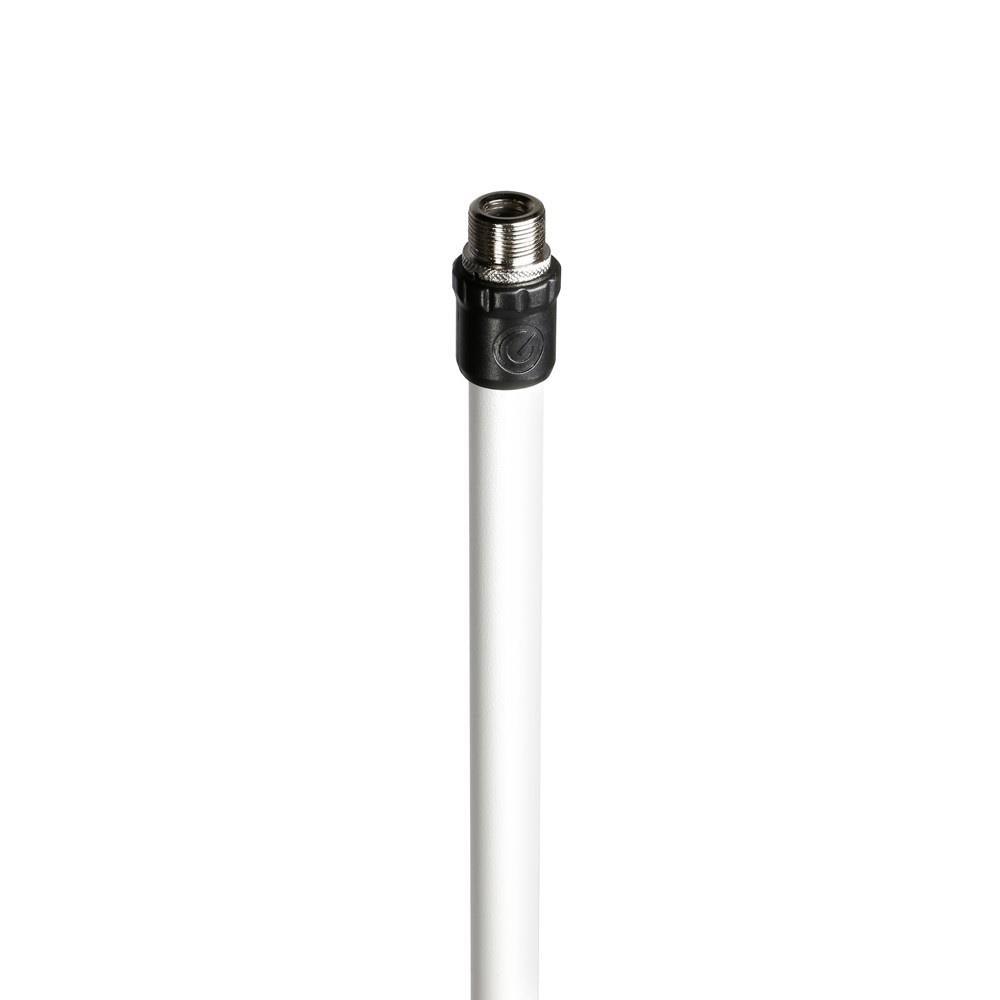 Gravity MS 23 W Microphone Stand with Round Base, White - DY Pro Audio