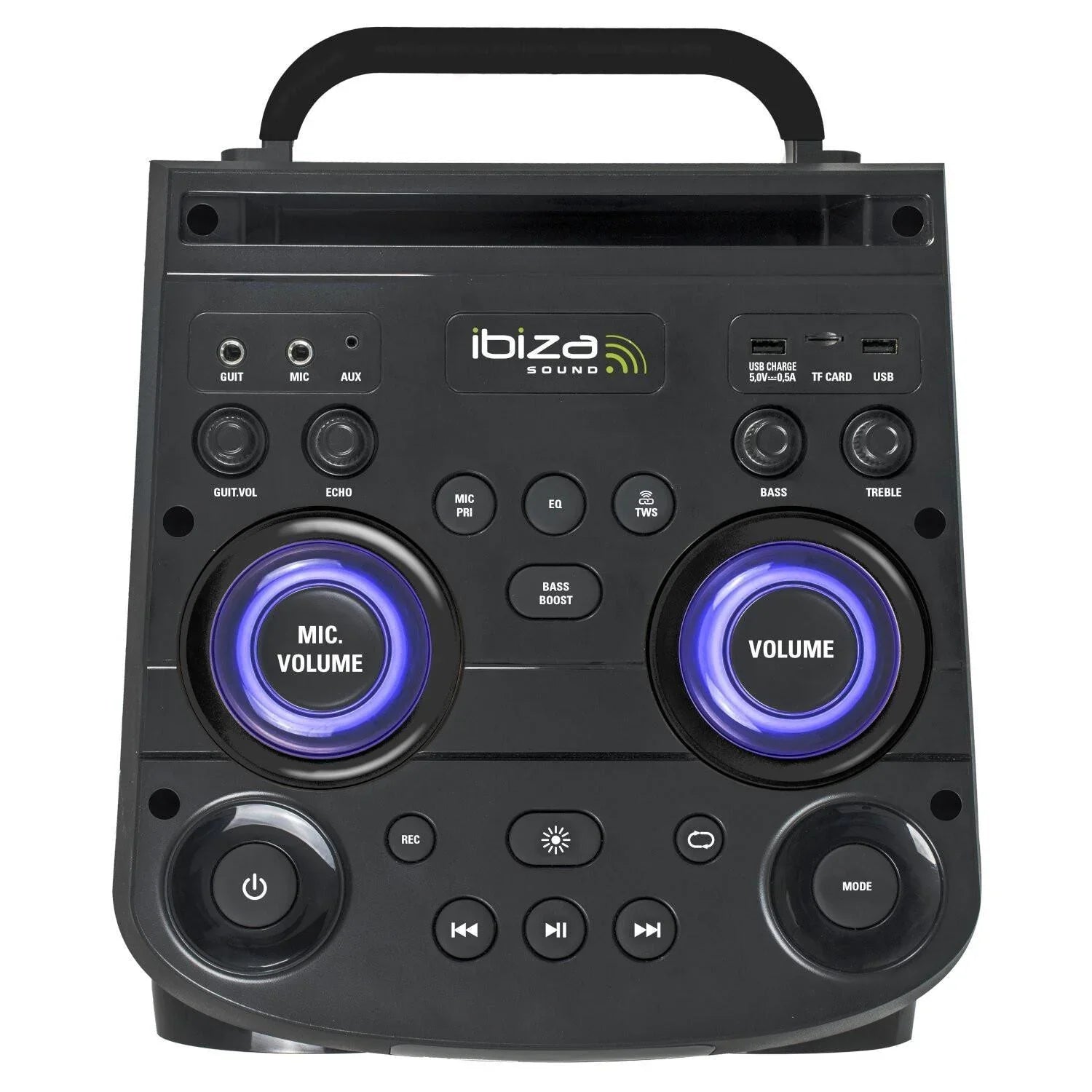 Ibiza BOMBMASTER 1000w MEGA Party Box with LED Bluetooth USB - DY Pro Audio