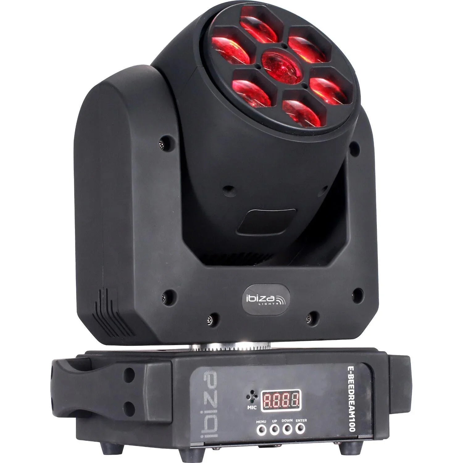 Ibiza E-BEEDREAM100 100w LED Spot + 6 x 10w B-Eye Moving Head - DY Pro Audio