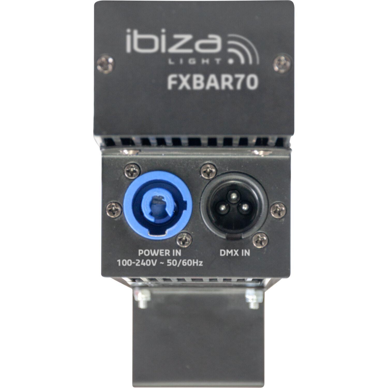 Ibiza FXBAR70 Warm White Blinder Animation Bar with Beam Strobe Effect LEDs - DY Pro Audio
