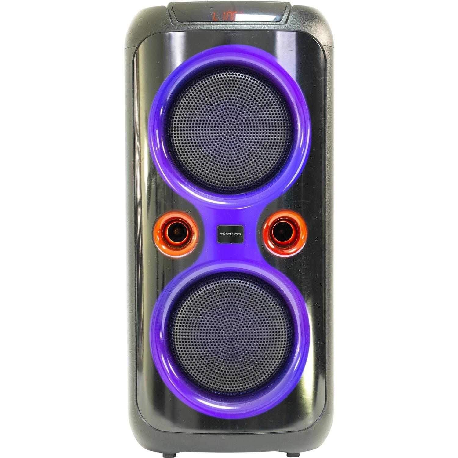 Ibiza MAD-MUSICA50 500w LED Party Speaker with Bluetooth USB SD TWS - DY Pro Audio