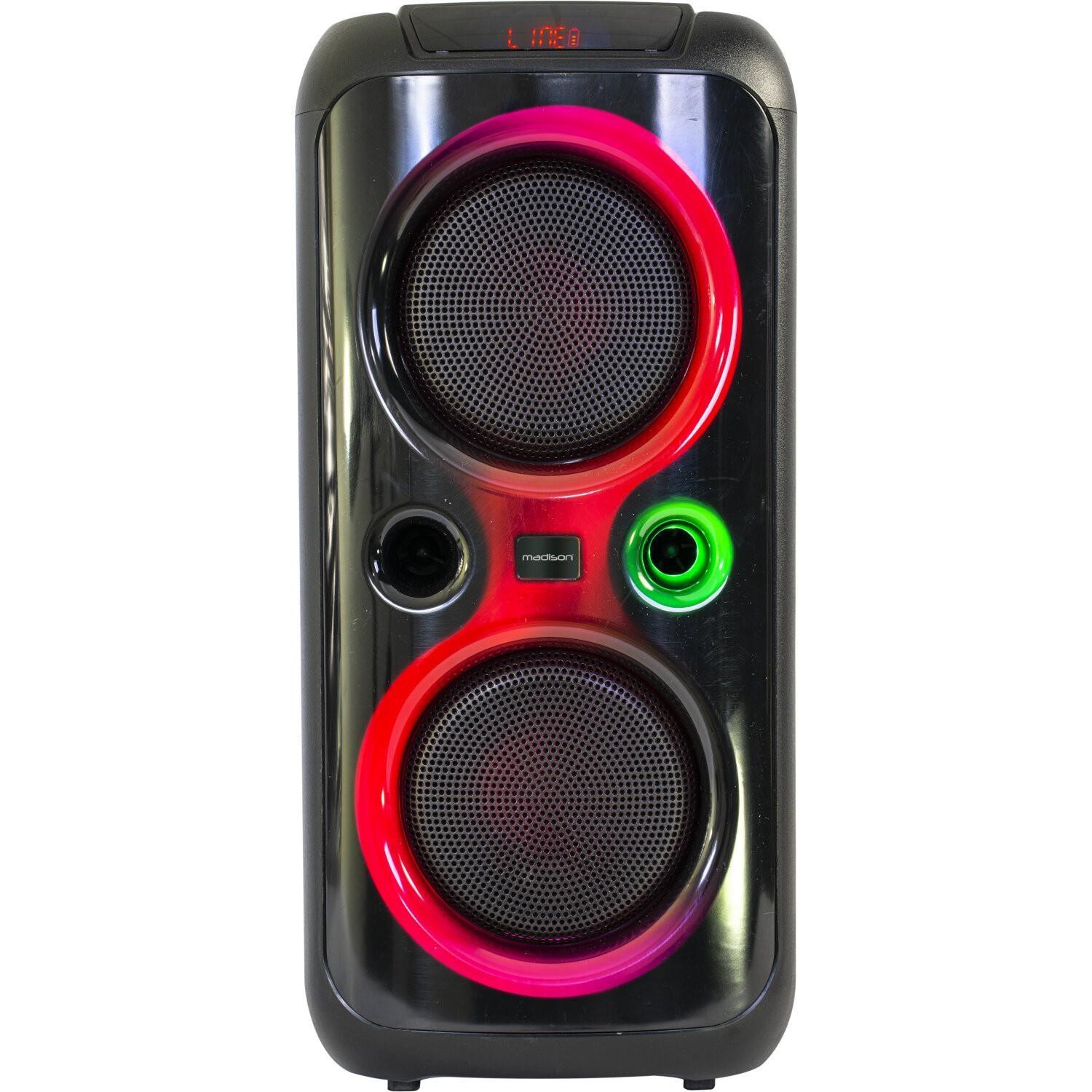 Ibiza MAD-MUSICA50 500w LED Party Speaker with Bluetooth USB SD TWS - DY Pro Audio
