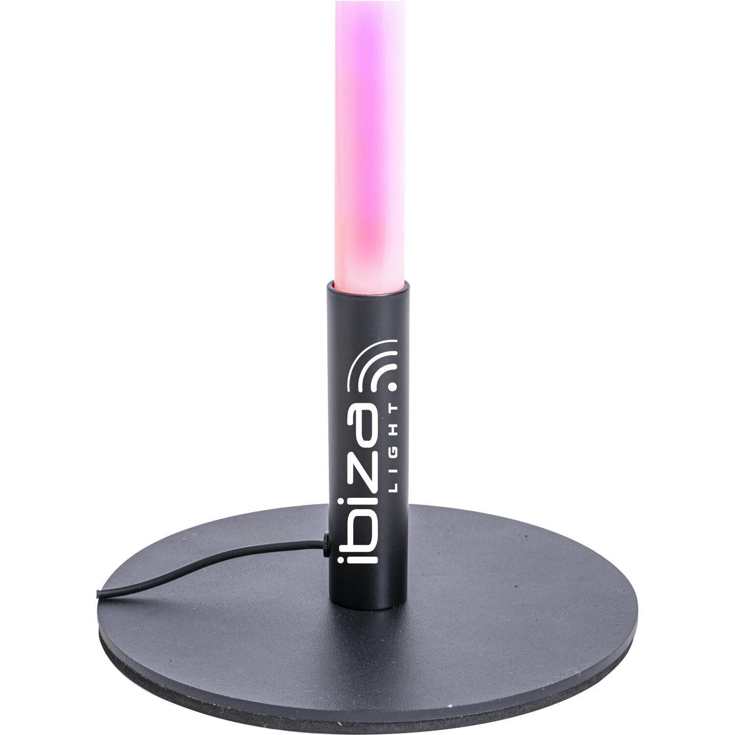 Ibiza Magic Color Stick Round Base Stand - DY Pro Audio