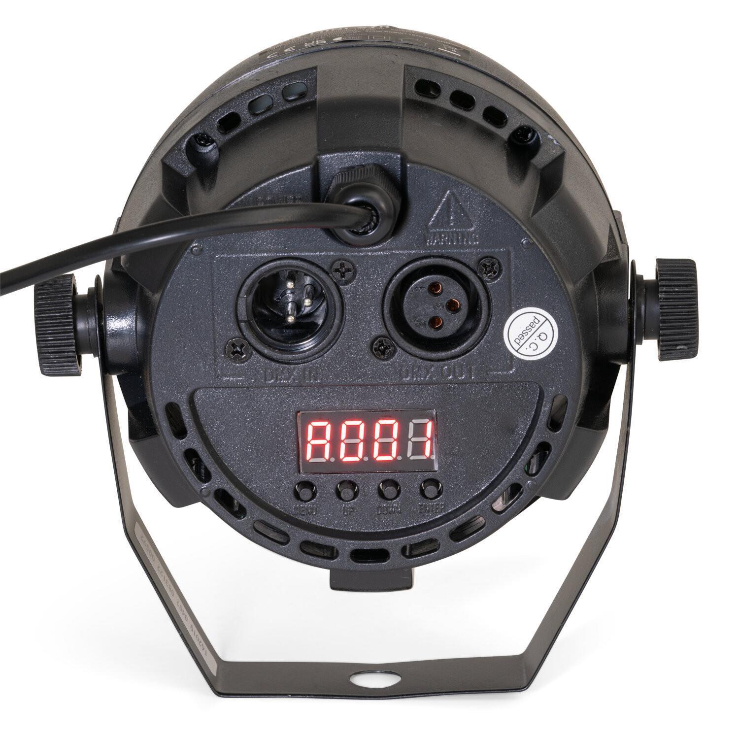 Ibiza PAR-MINI-STR 4-in-1 RGBW LED Par Can with SMD LED Strobe - DY Pro Audio