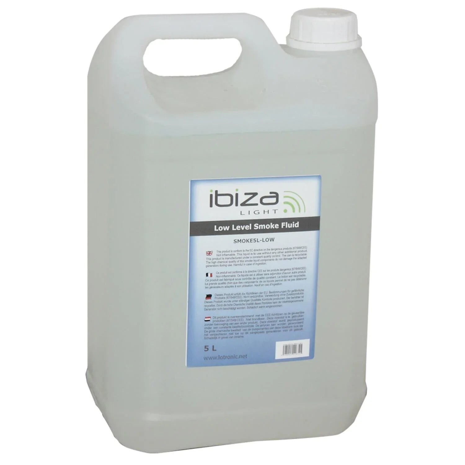 Ibiza SMOKE5L-LOW Low Level Smoke Fluid - DY Pro Audio