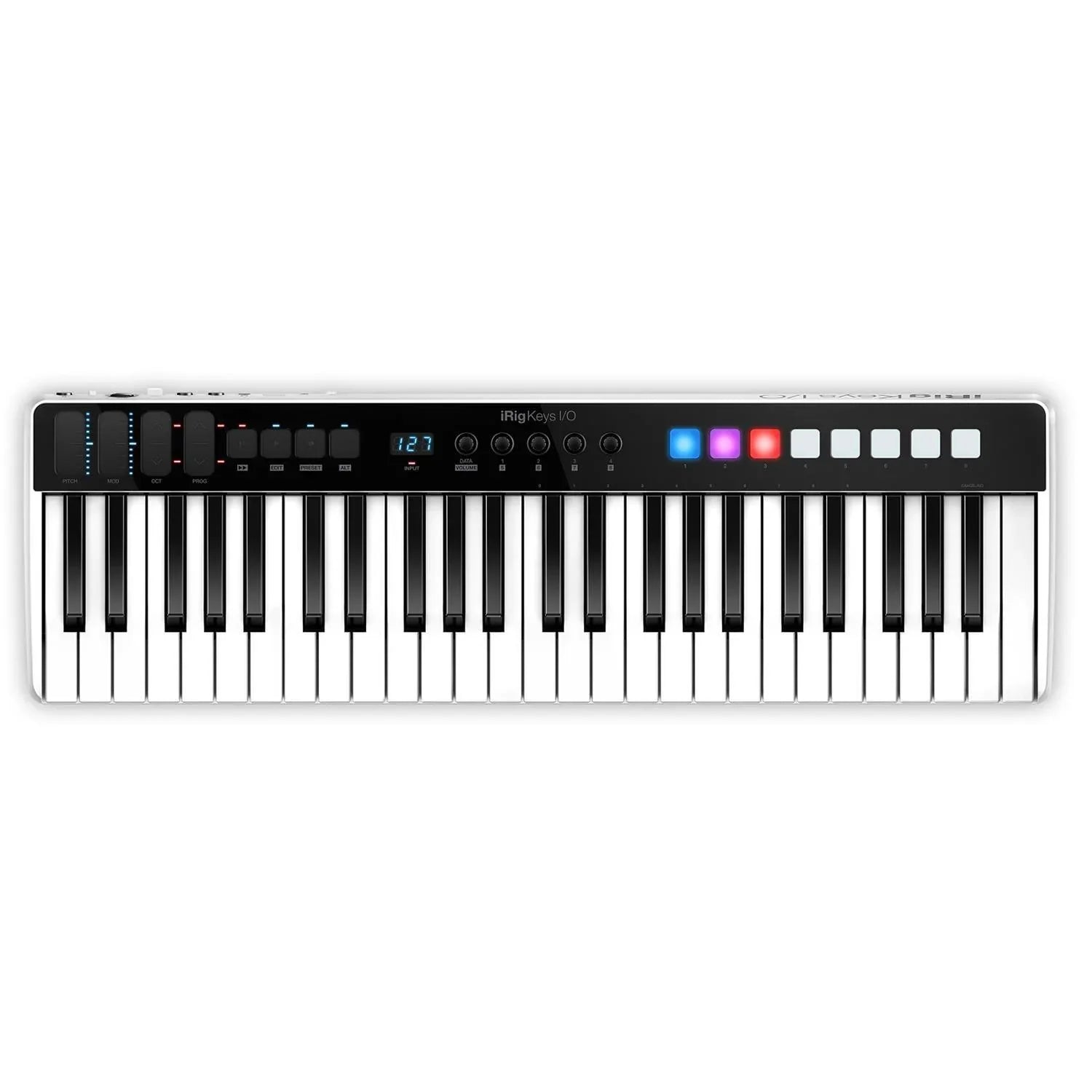 IK Multimedia iRig Keys i/0 49 Keys Interface Keyboard - DY Pro Audio