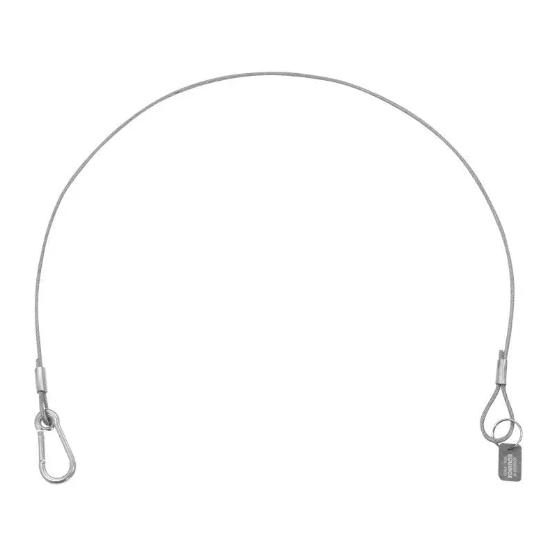 8 x Equinox 75cm PVC Coated Safety Wire