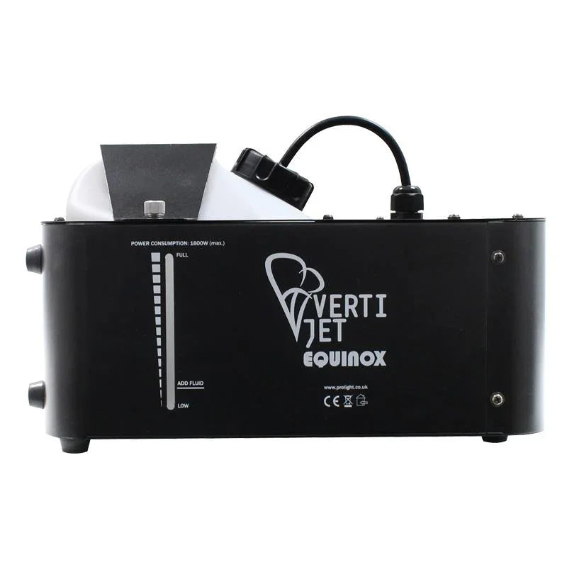 2 x Equinox Verti Jet RGB Jet Fog Machine