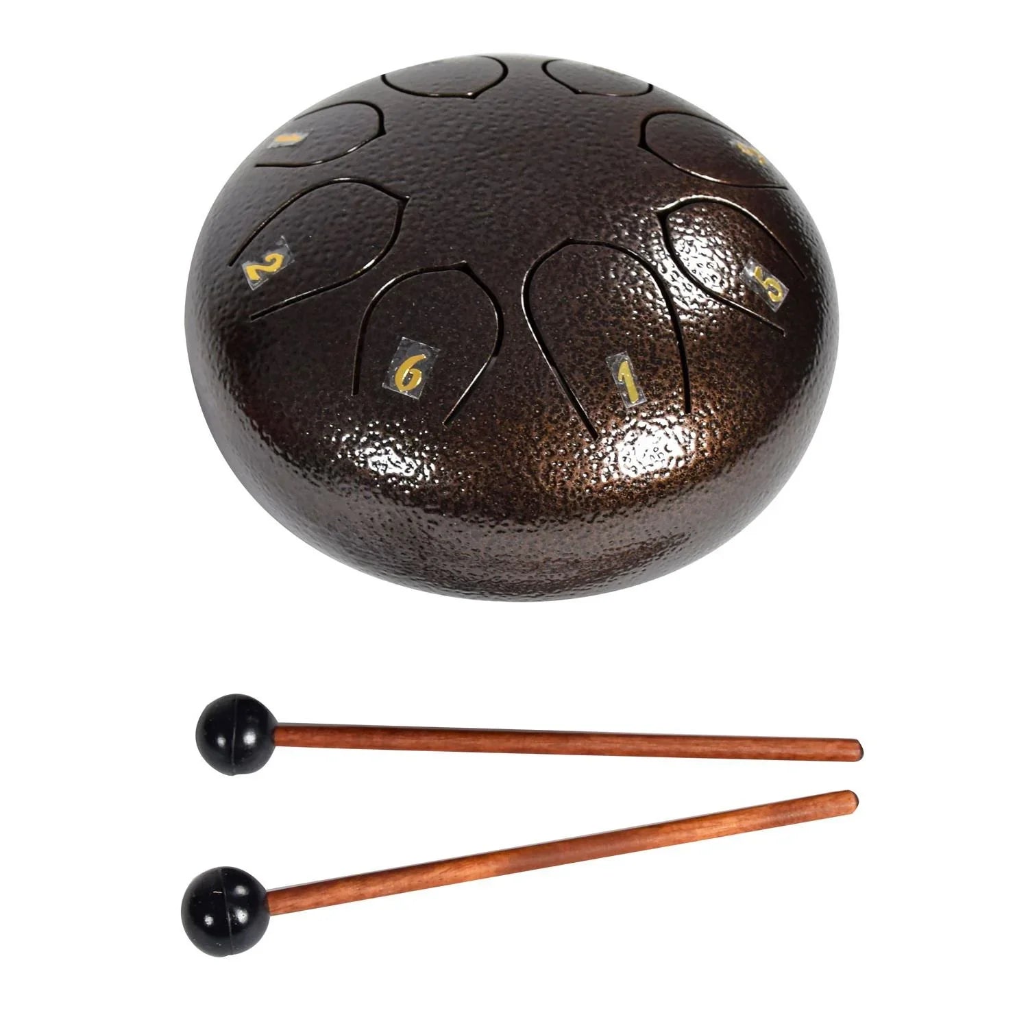 Chord Tongue Drum 6 inch 8-note - Bronze