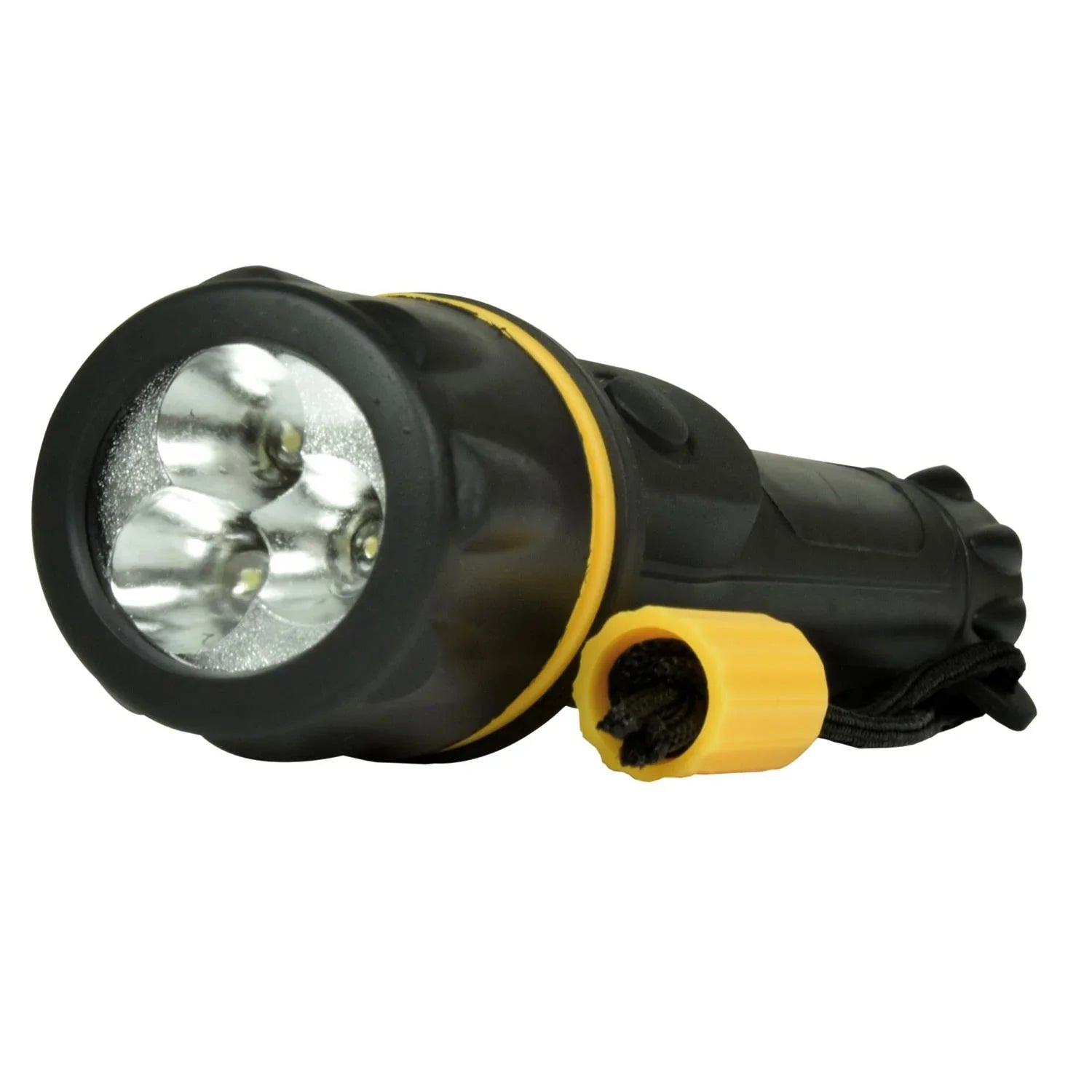 Mercury Heavy Duty 2 x AA LED Rubber Torch