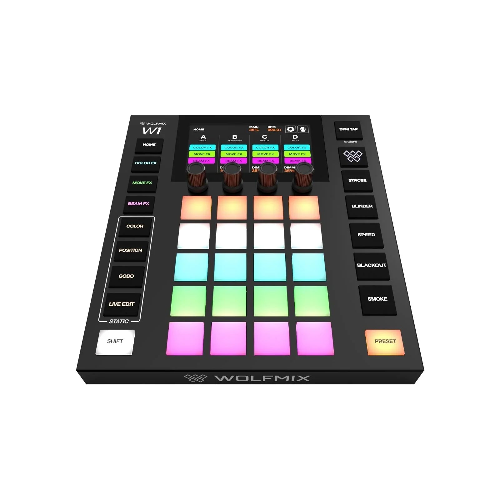 Wolfmix W1 MK2 DMX Lighting Controller
