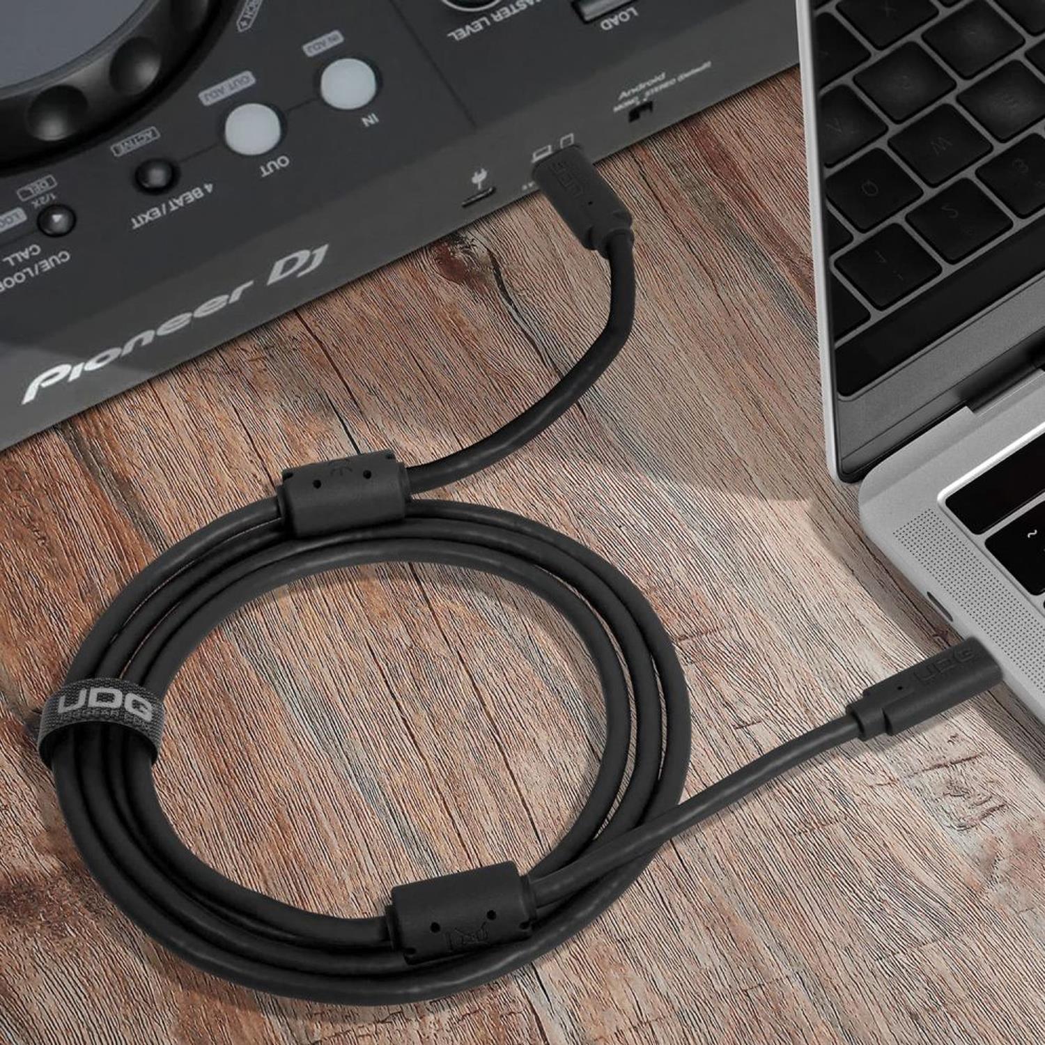 UDG Ultimate Cable USB 3.0 Type C-C Straight 1.5m (Black)