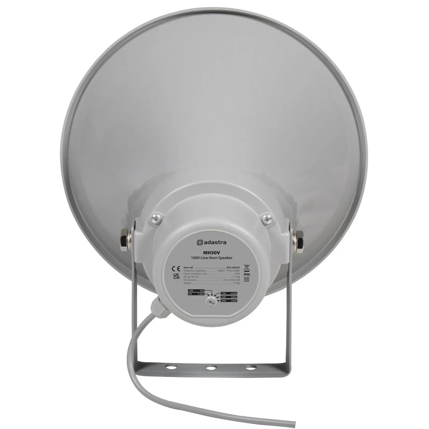 Adastra MH30V 100V ABS Horn Speaker 30W