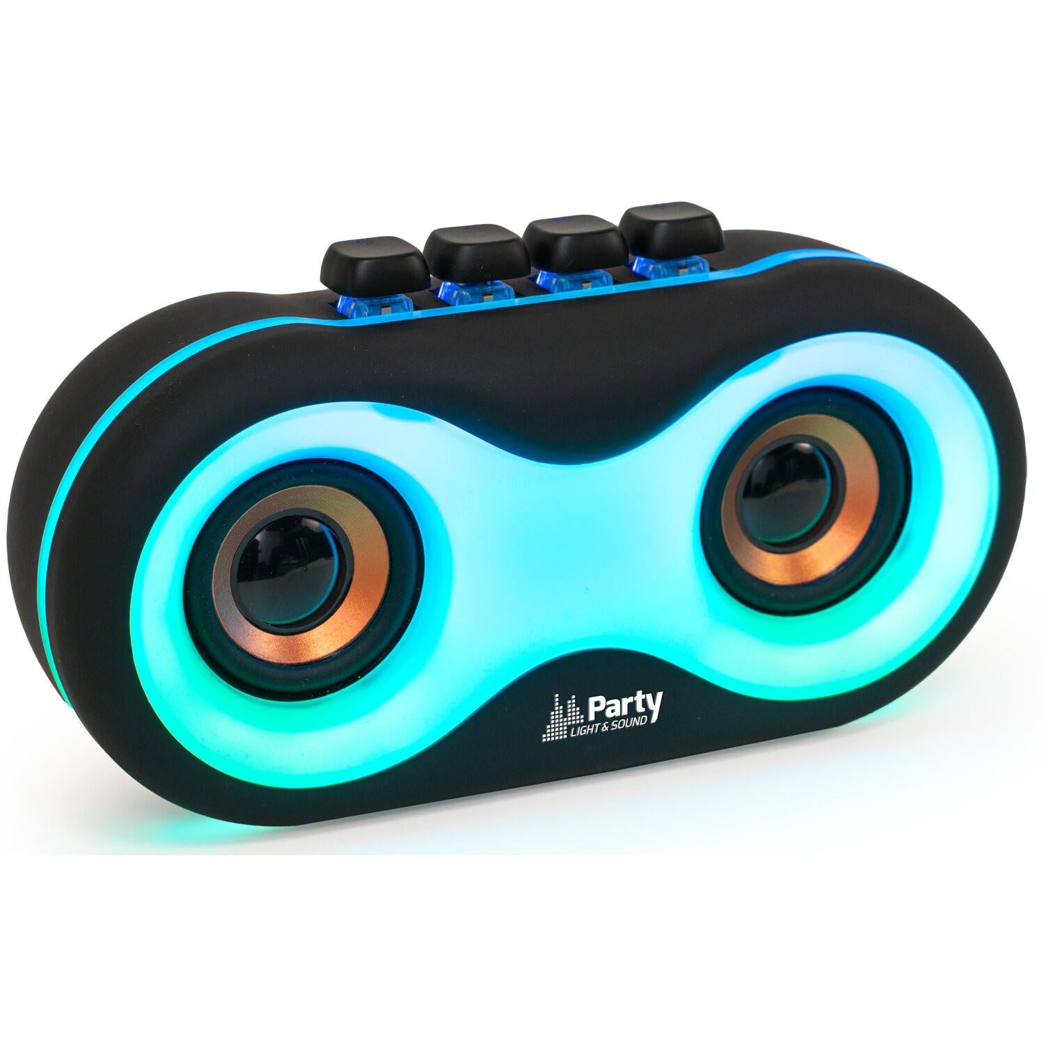 PLS Party-Owl Bluetooth USB, MicroSD, Aux Rechargeable Speaker