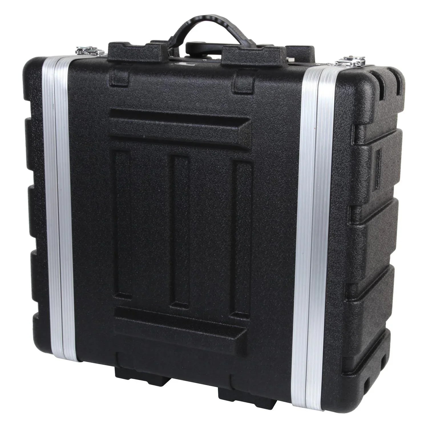 Pulse ABS-4UTR 3U 19" Rack ABS Flight Case Trolley with Wheels