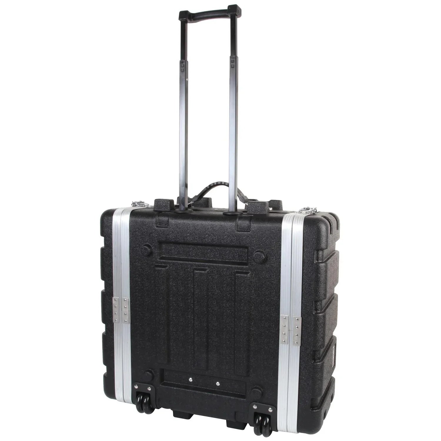 Pulse ABS-4UTR 3U 19" Rack ABS Flight Case Trolley with Wheels