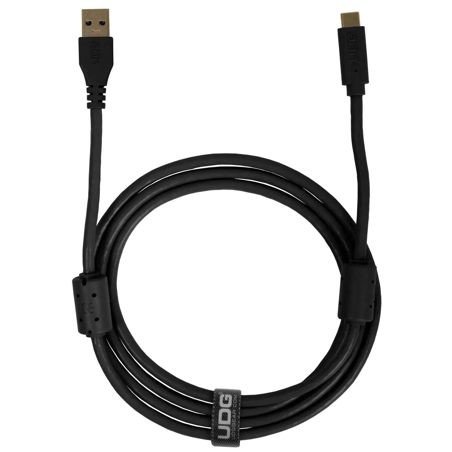 UDG Ultimate Cable USB 3.0 Type C-A Straight 1.5m (Black)