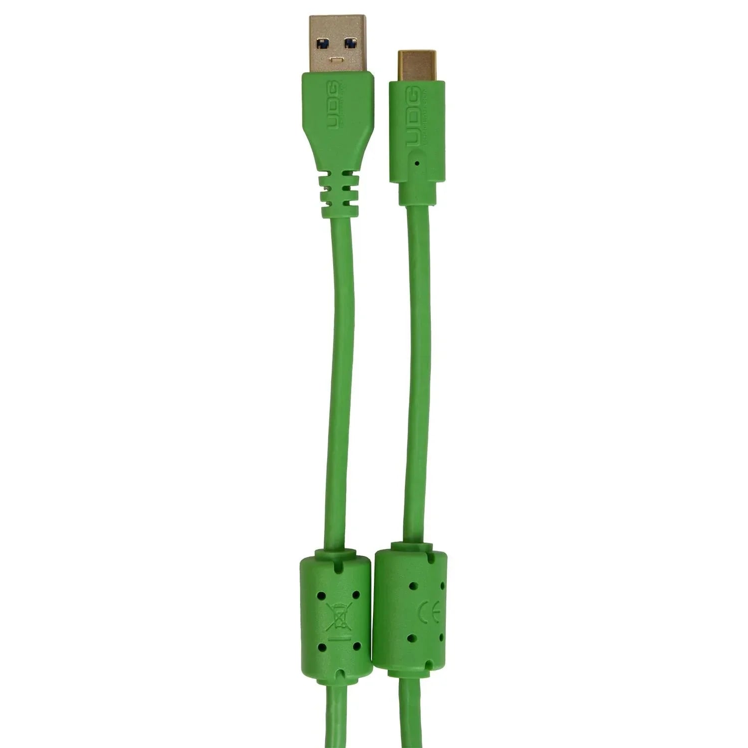 UDG Ultimate Cable USB 3.0 Type C-A Straight 1.5m (Green)