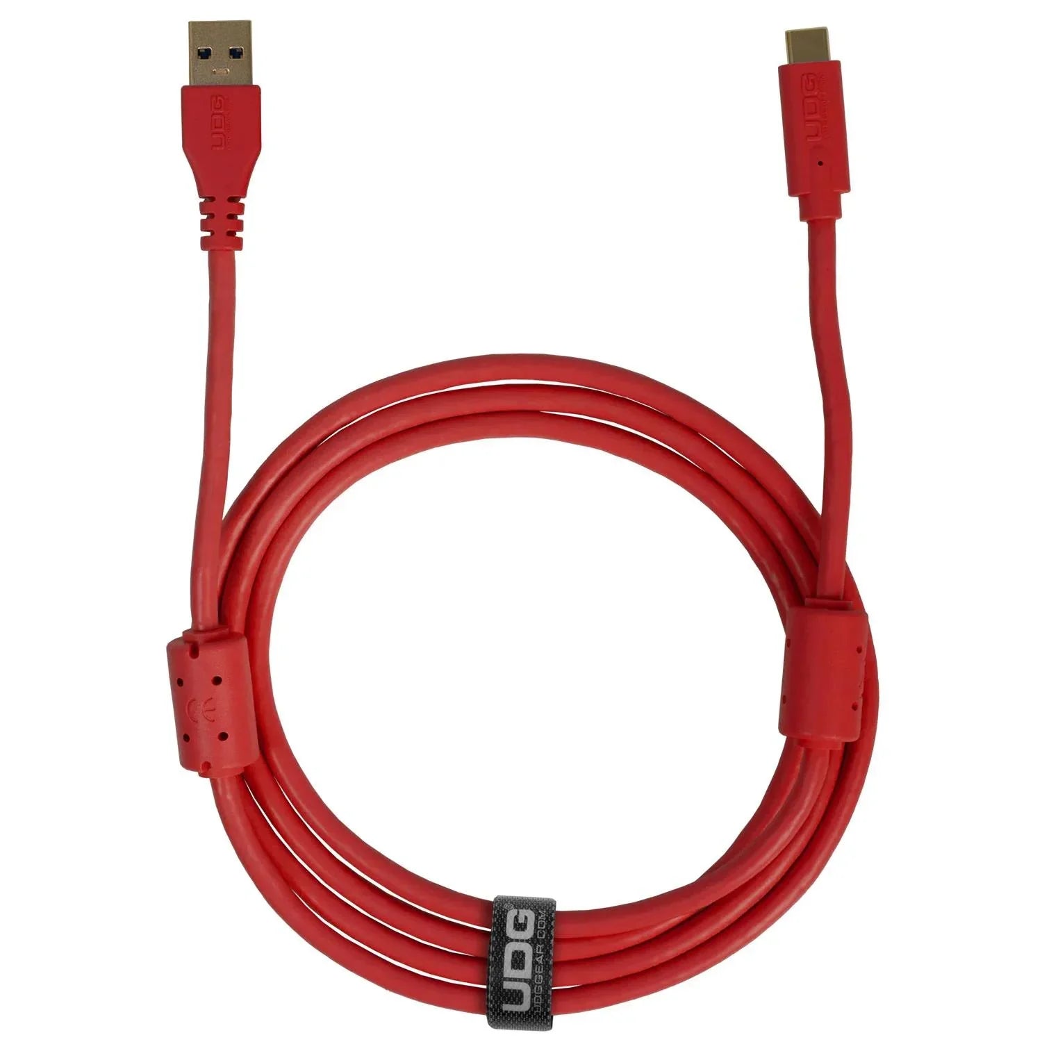 UDG Ultimate Cable USB 3.0 Type C-A Straight 1.5m (Red)