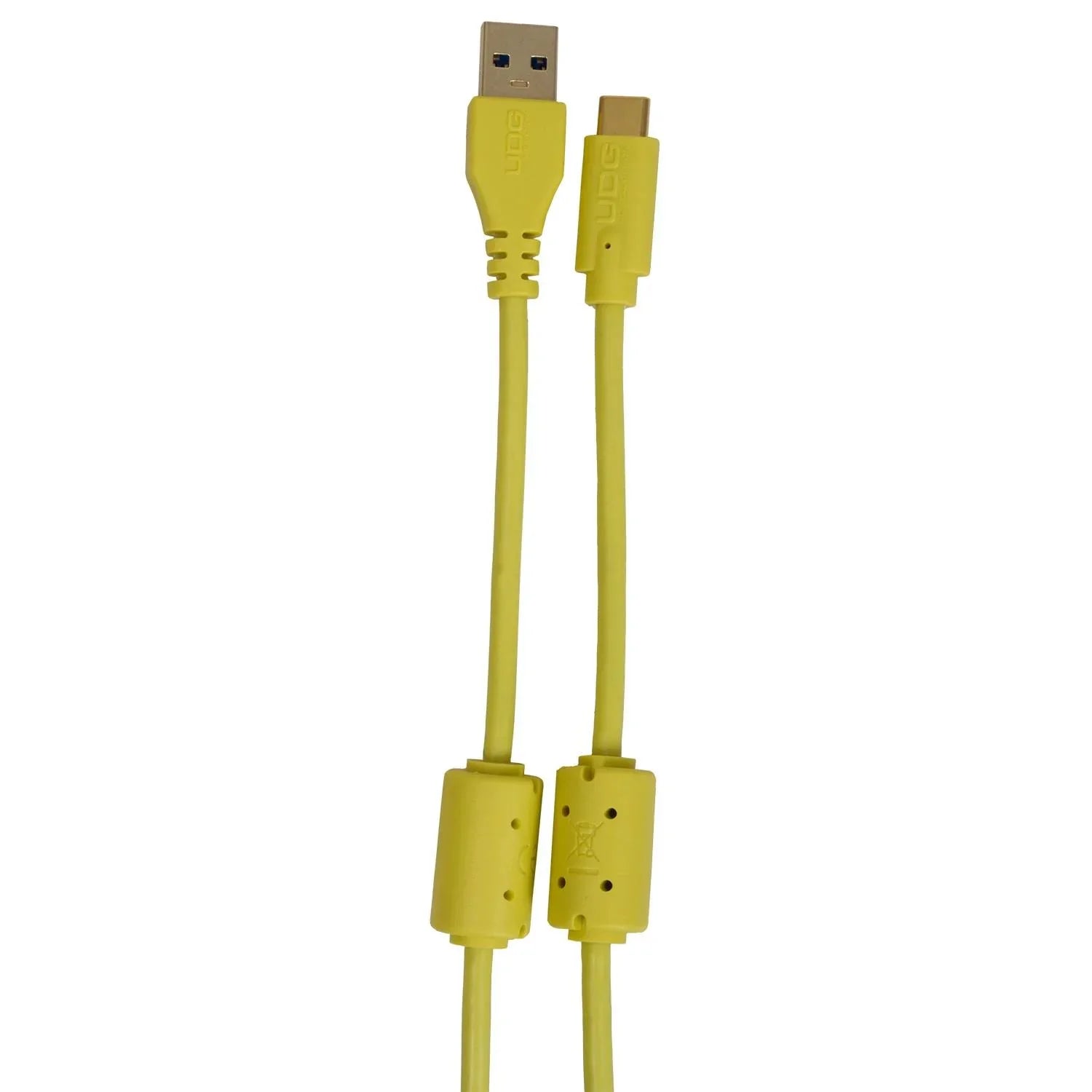 UDG Ultimate Cable USB 3.0 Type C-A Straight 1.5m (Yellow)