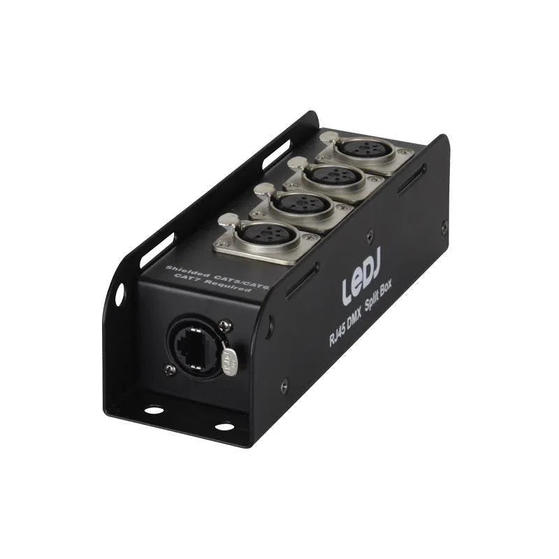 LEDJ 5-Pin Female XLR etherCON to DMX Multicore Adaptors - DY Pro Audio