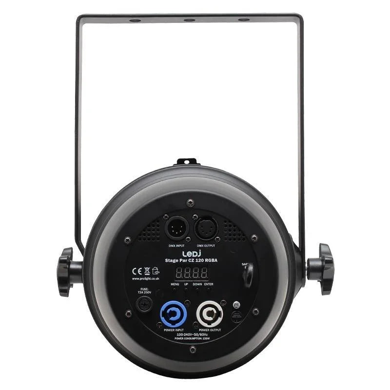 LEDJ CZ120 RGBA 120W COB LED Stage Par Can - DY Pro Audio