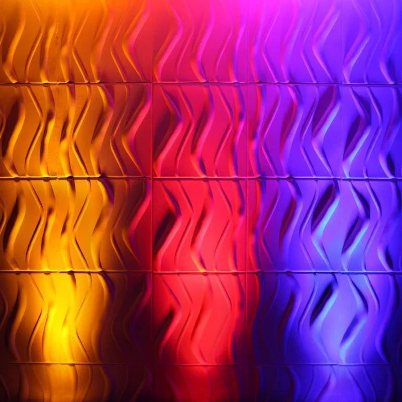 LEDJ Slimline 7Q5 RGBA Par Can White - DY Pro Audio